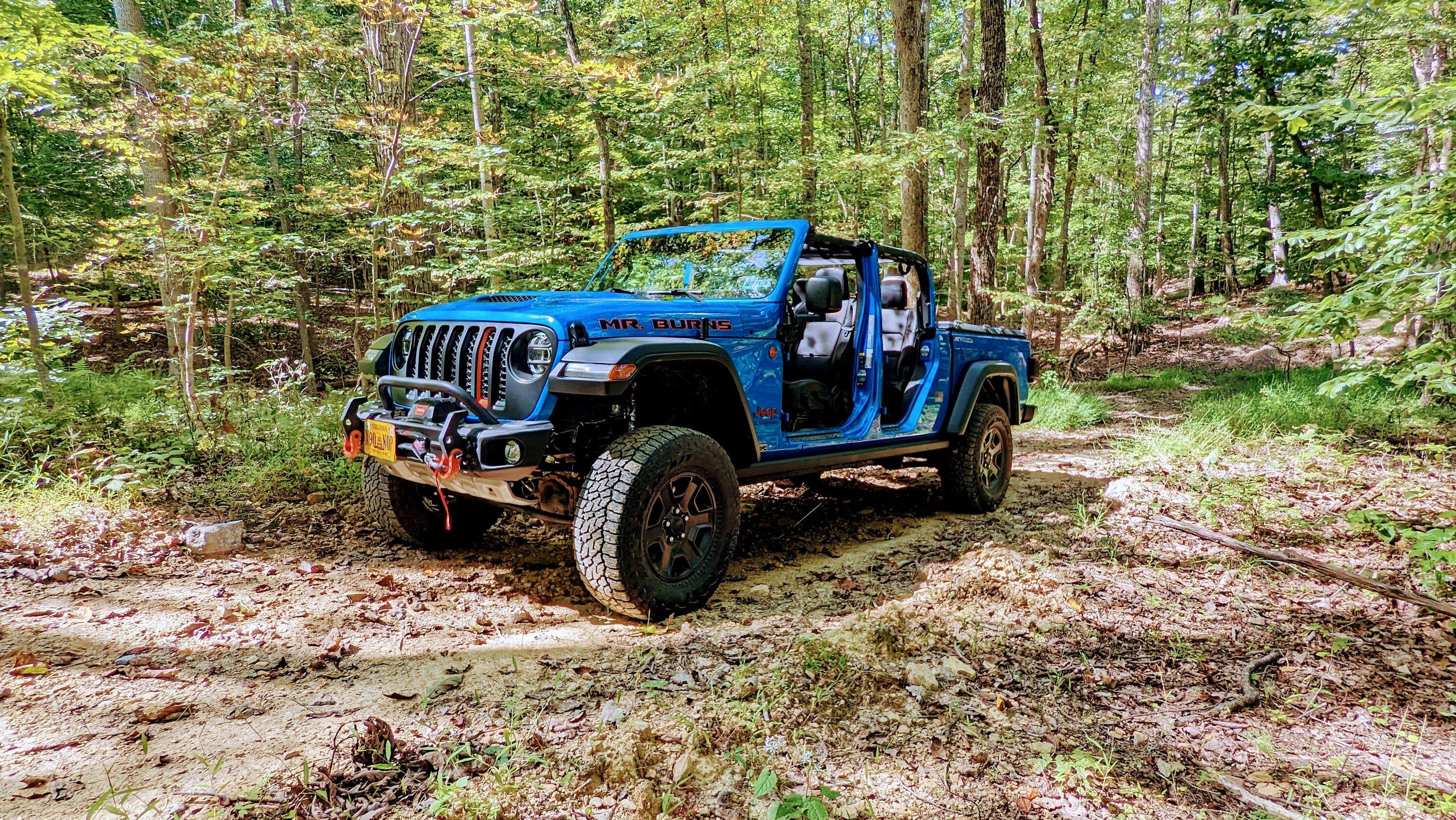 Jeep Gladiator My 2022 Hydro Blue Mojave Log - Jack of All Trades PXL_20220921_162715101
