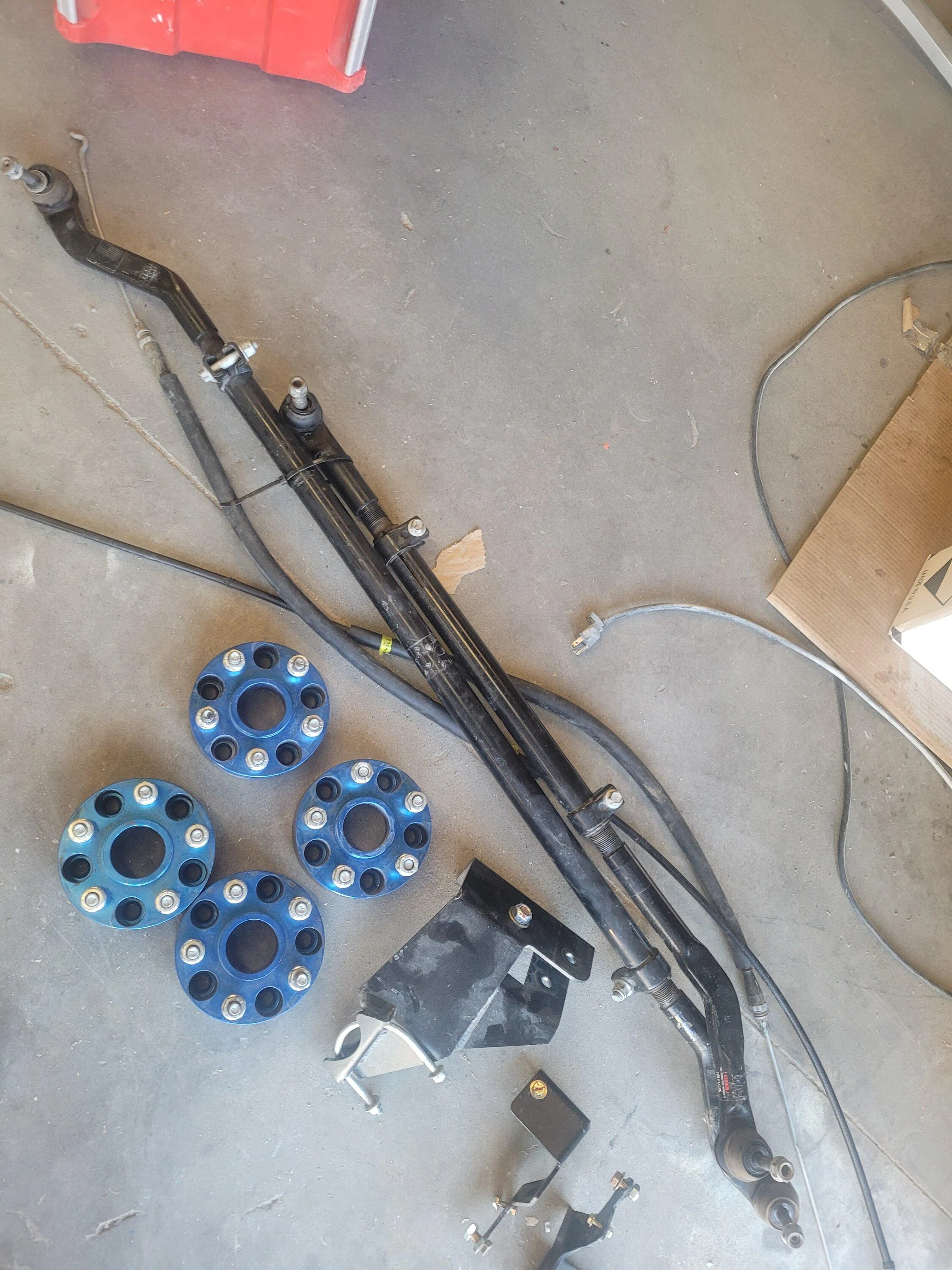 Jeep Gladiator Steersmarts tie rod and drag link $550 20220918_182245