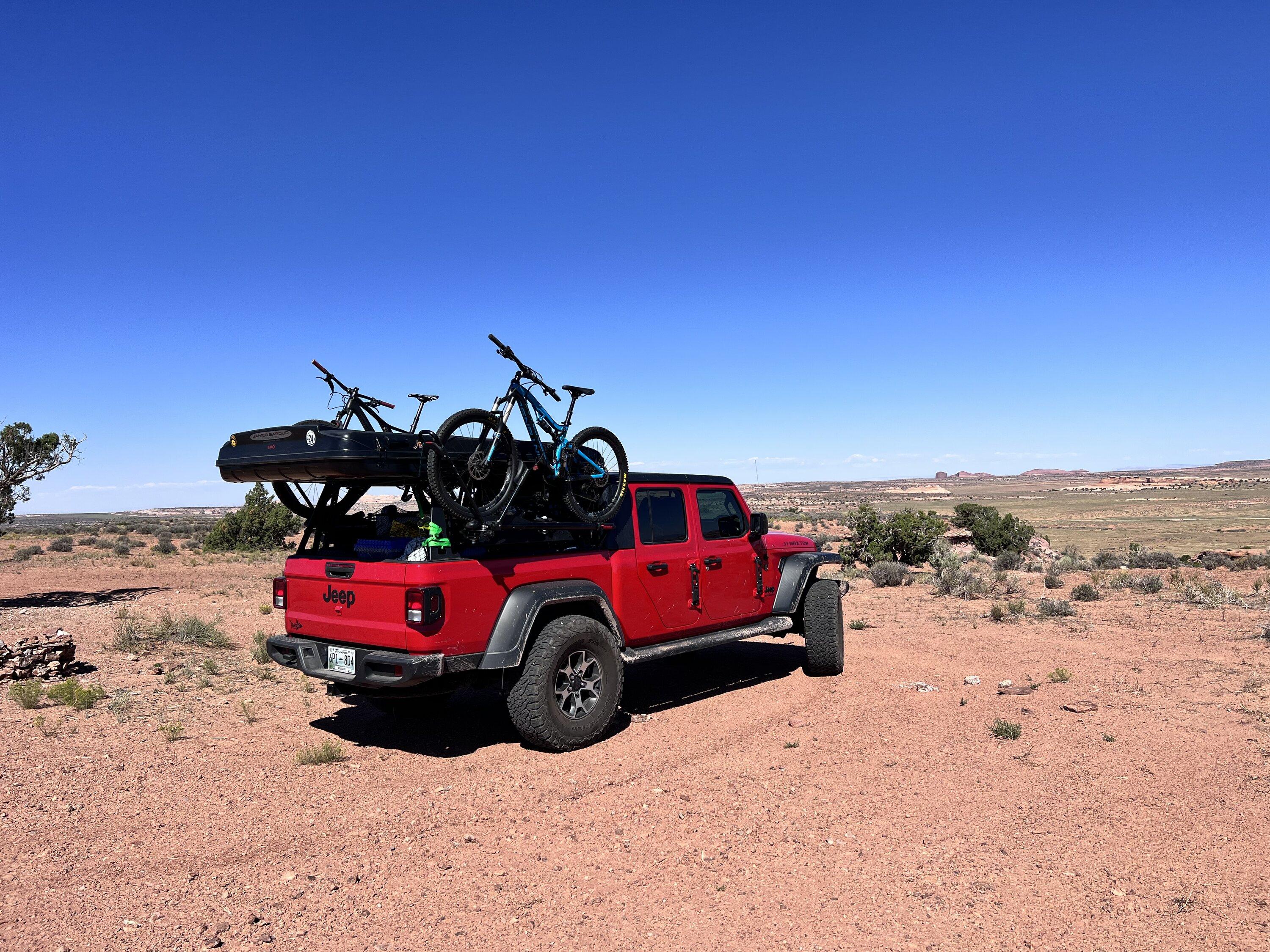 Jeep Gladiator Mountain Bikes - How are you guys carrying them?? 6D41C13B-C758-491C-BF4F-F64D22B2A59F