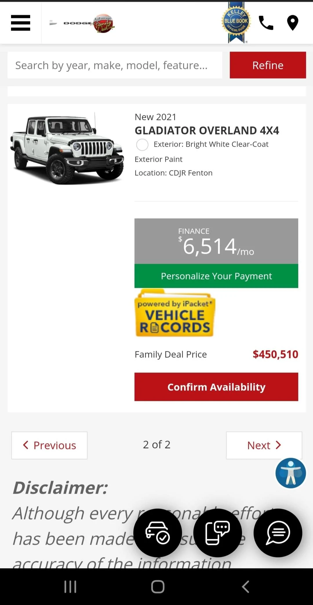 Jeep Gladiator Price drops? 20220726_193549