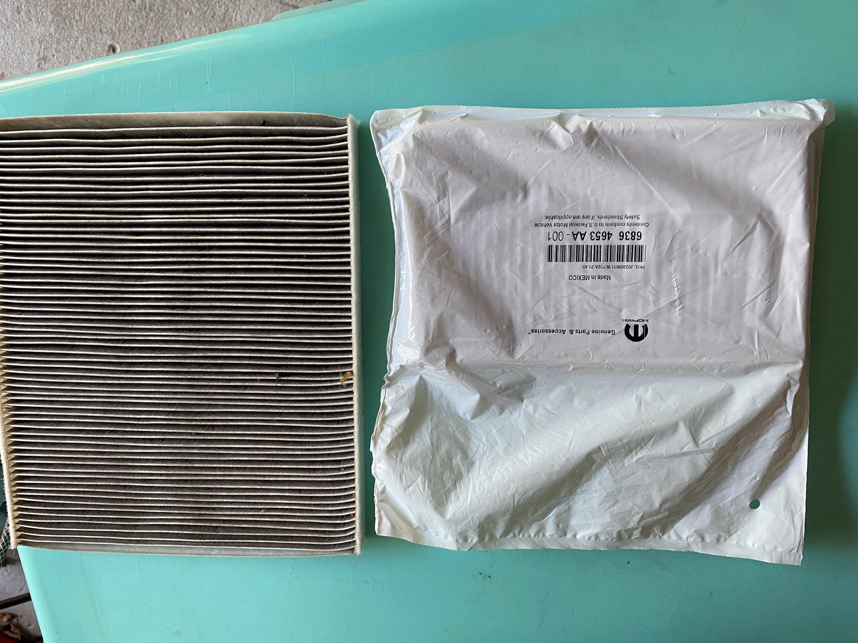 Jeep Gladiator Mopar Cabin Air Filter For Diesel Filter 1