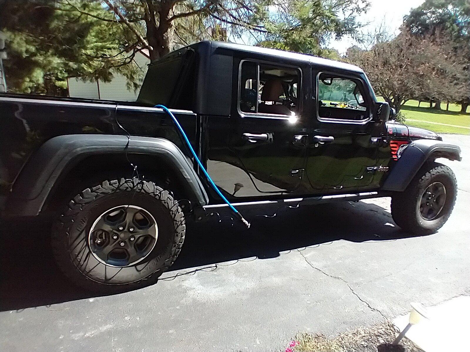 Jeep Gladiator Quite possibly the cheapest 4 tire inflation setup on Amazon IMG_20220924_120030052