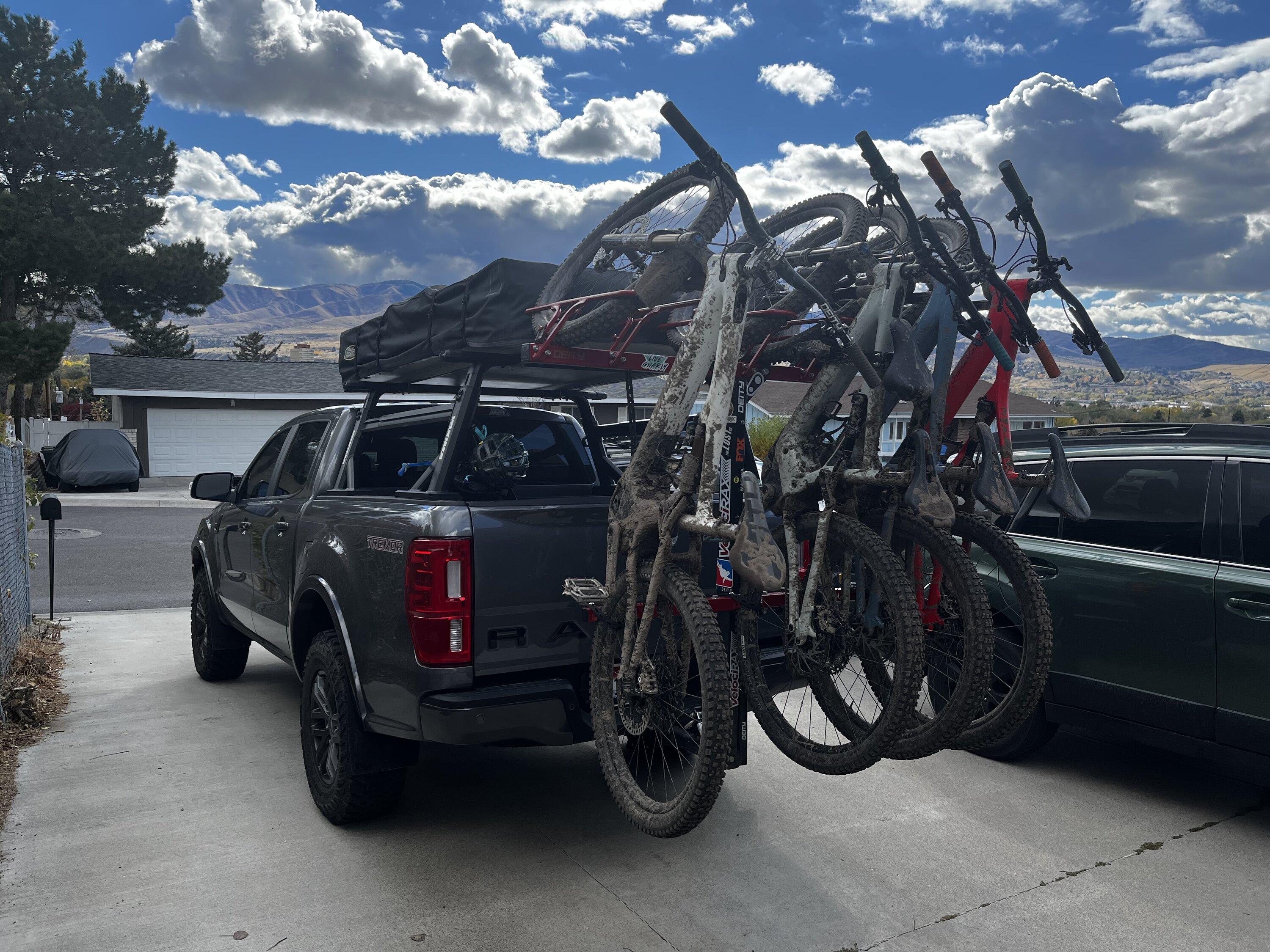 Jeep Gladiator Mountain Bikes - How are you guys carrying them?? D931D1AC-7BDA-4340-A57A-E69A3FE2FB7F
