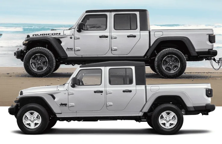 Jeep Gladiator Rubicon High Clearance fenders on Max tow Screenshot 2022-09-26 091922