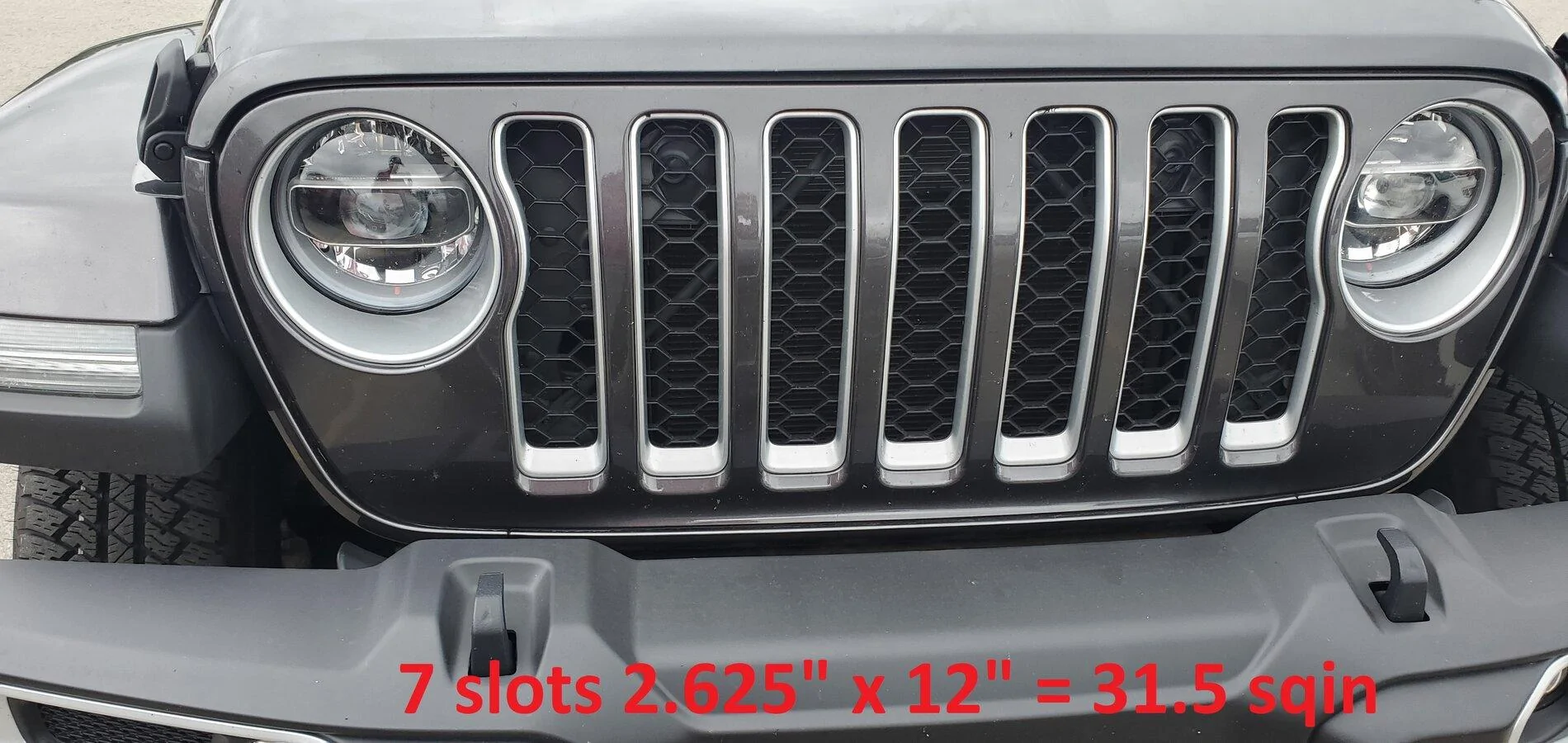 Jeep Gladiator Warranty denied due to trailer frontal area? Overland grill