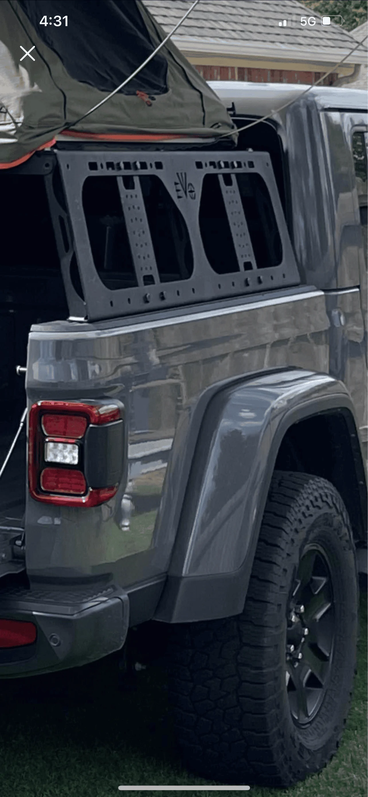 Jeep Gladiator EVO Bed Rack $800 obo 53813693-5222-4409-80F1-C2D18020B0DF