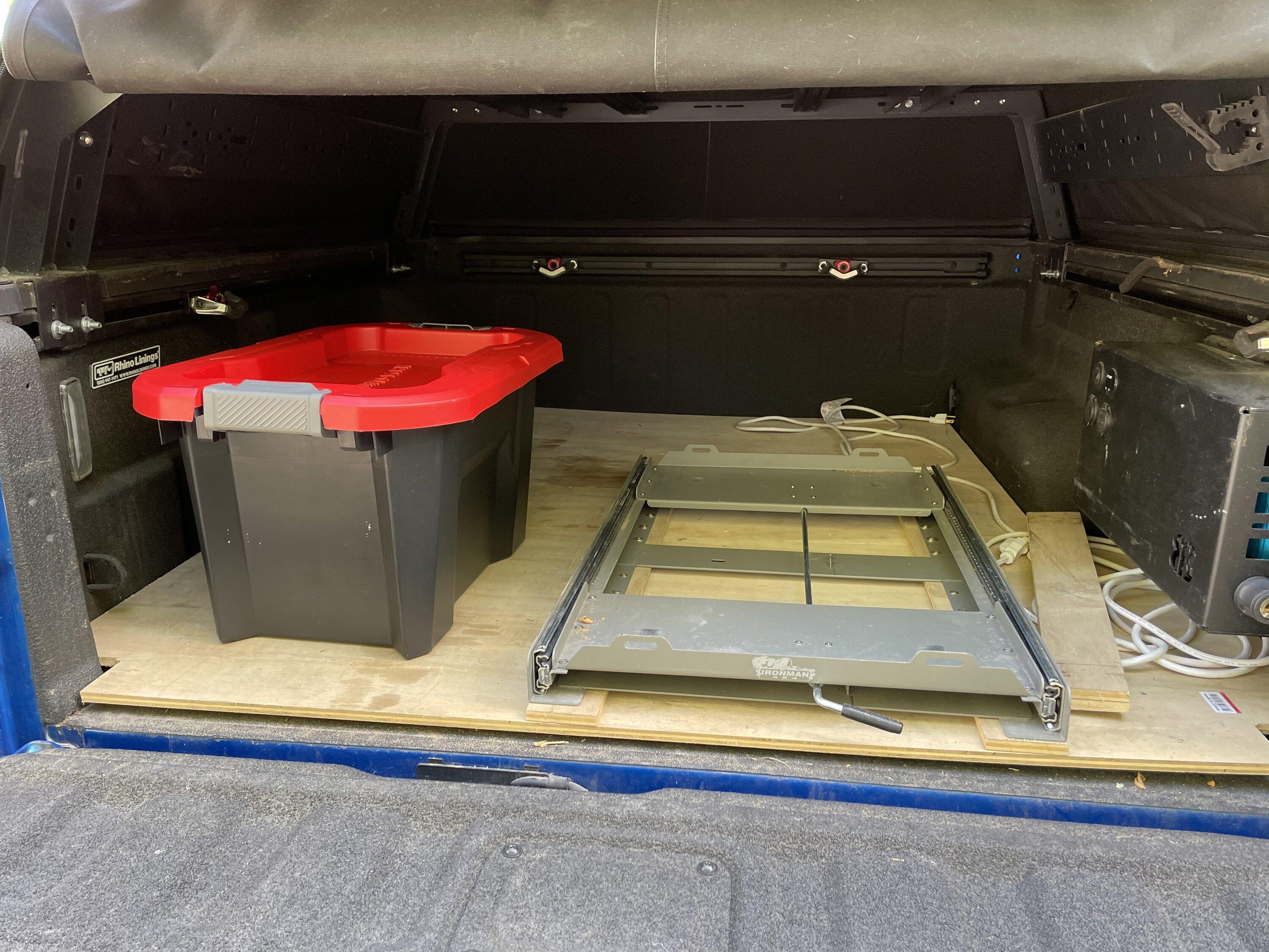 Jeep Gladiator Soft top OVER my bed rack IMG-2002