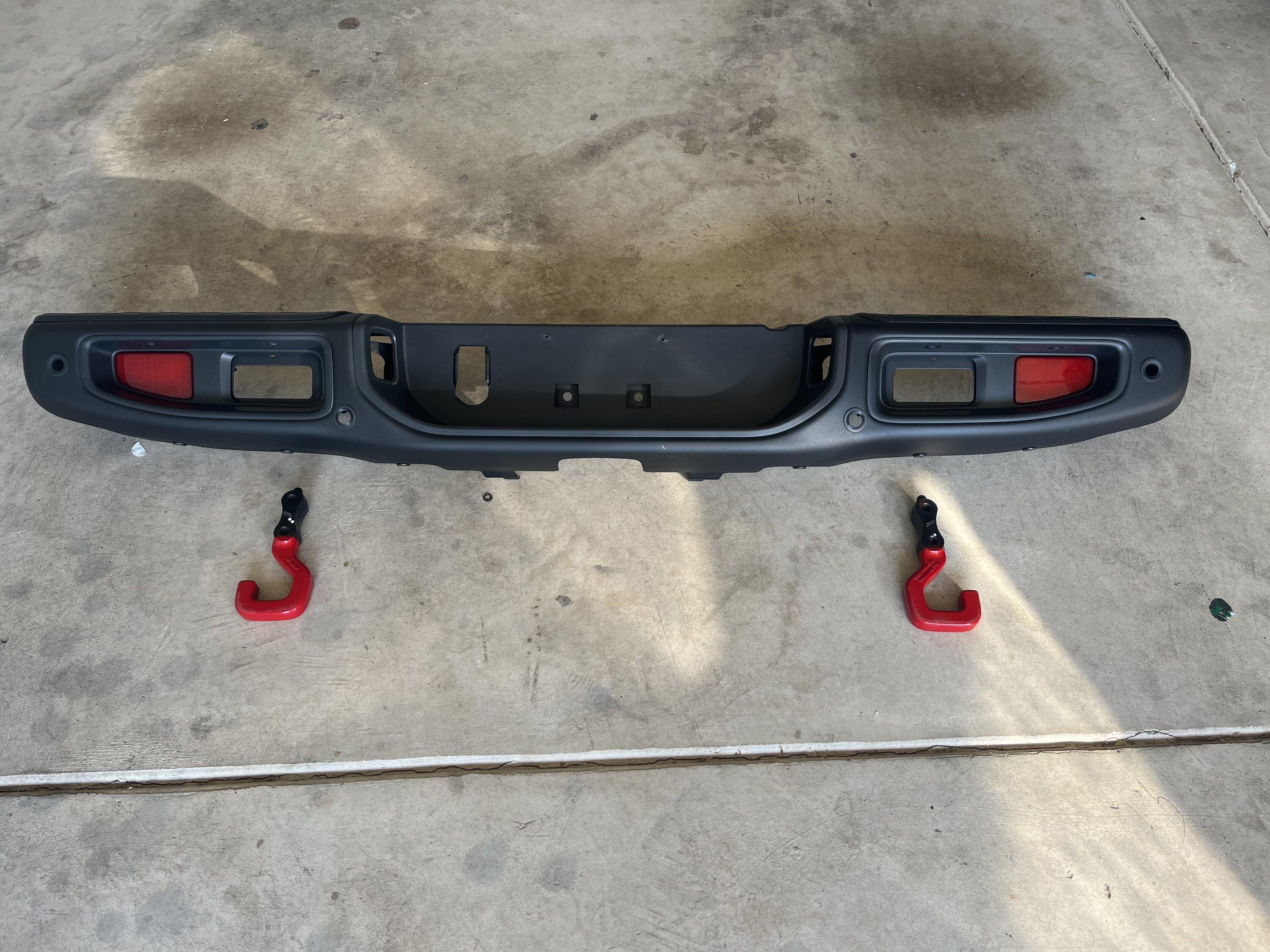 Jeep Gladiator Rubicon Steel Rear Bumper A830AE73-8F5A-4569-A33D-5ECEFAC3C9A0