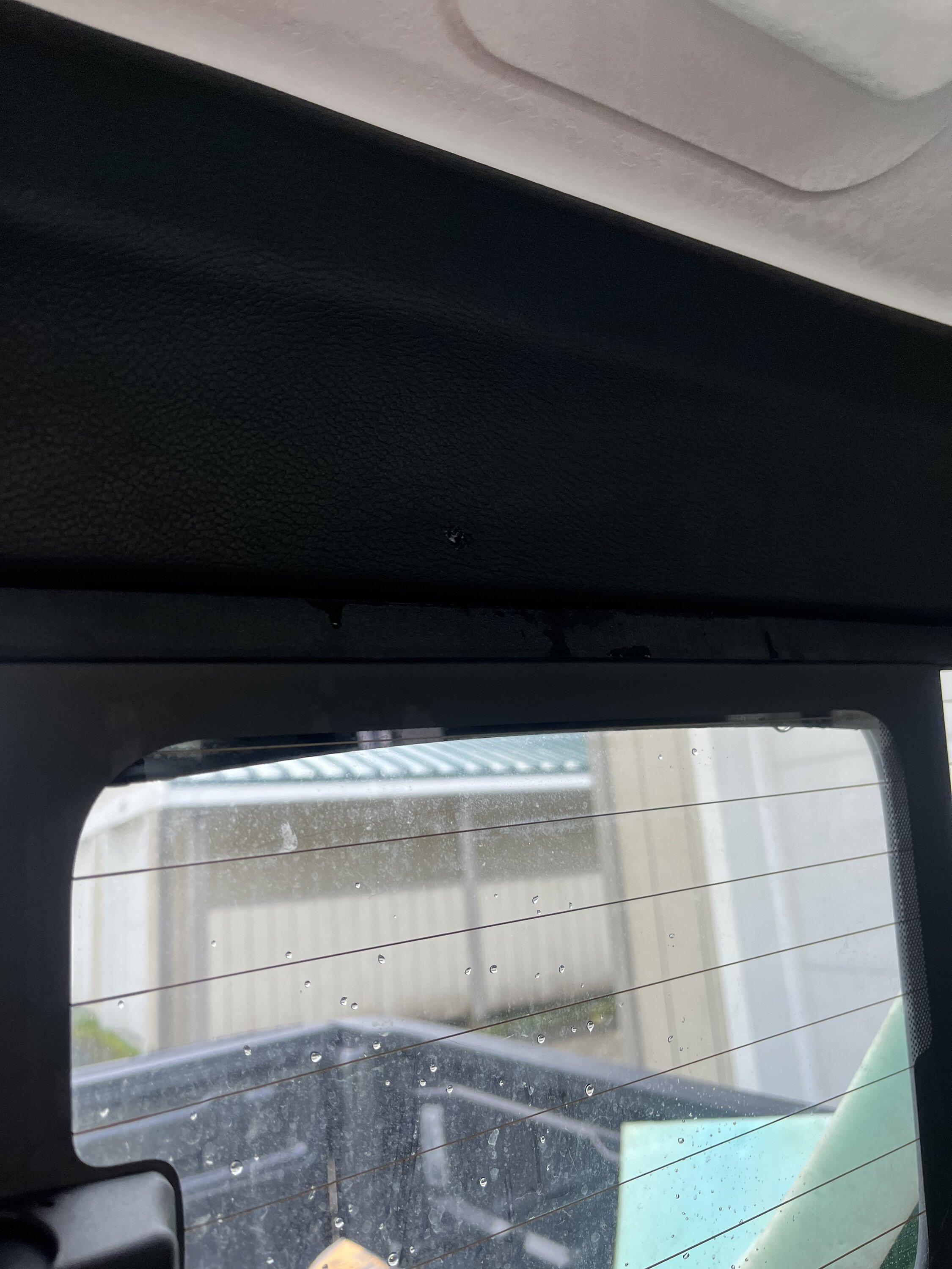 Jeep Gladiator Back Window Leaking 94717A50-D421-42AD-9766-DA43FCA8FBDD