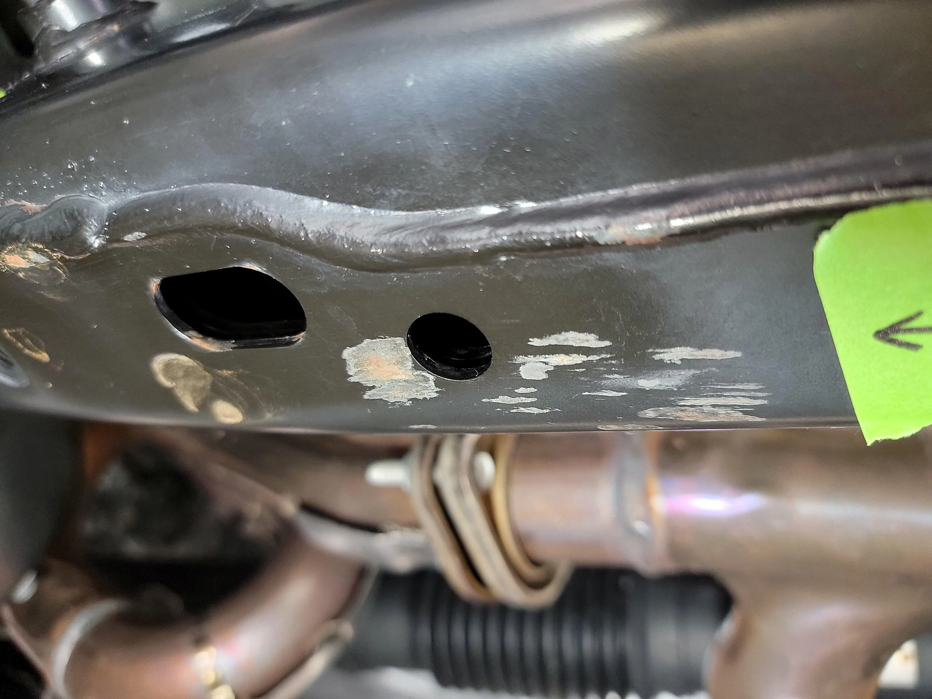 Jeep Gladiator What do you guys use to touch up underneath jeep 20220924_152740