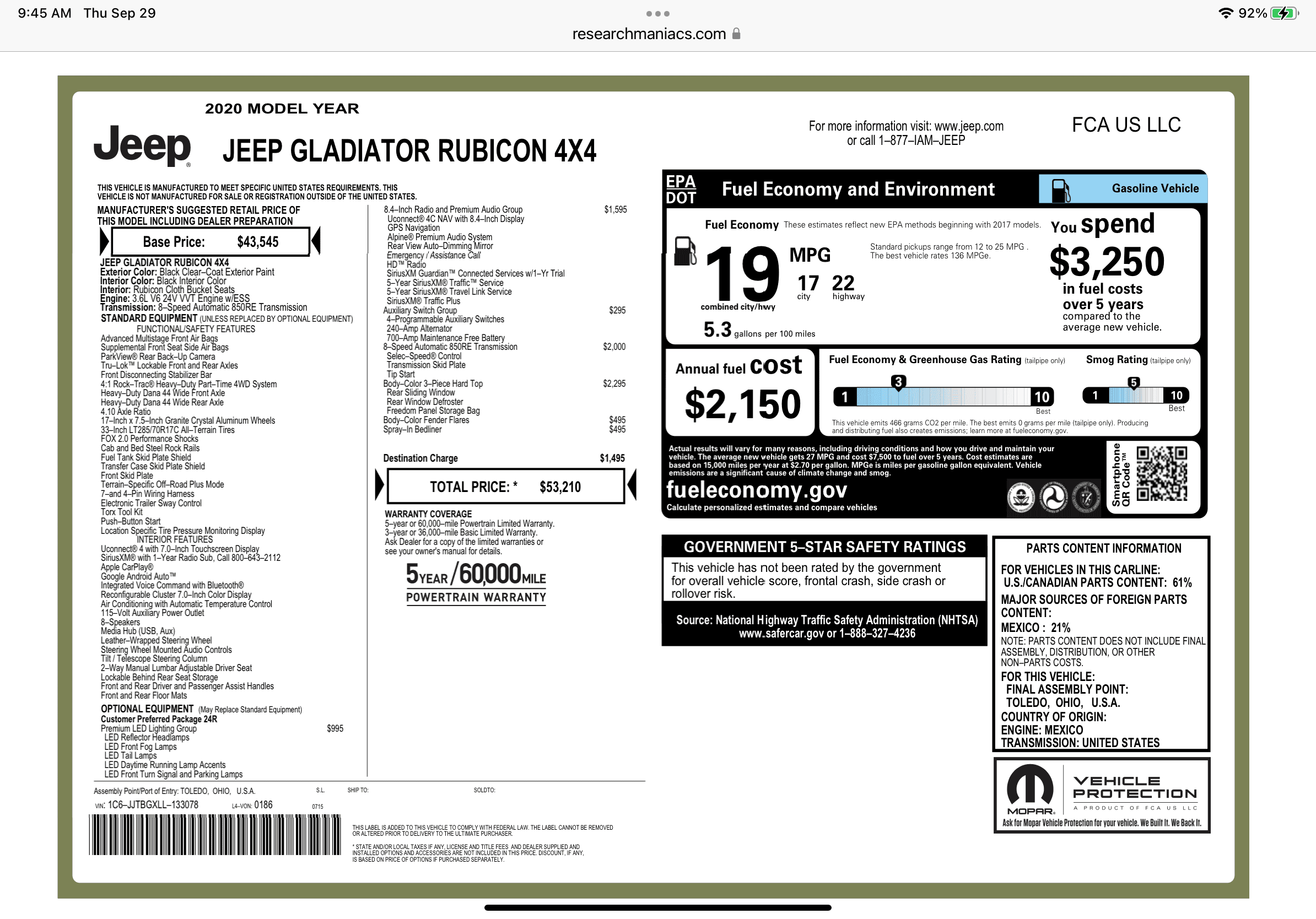 Jeep Gladiator Are you not entertained? 0BCDE2EA-6557-4F62-B185-90B622828D05