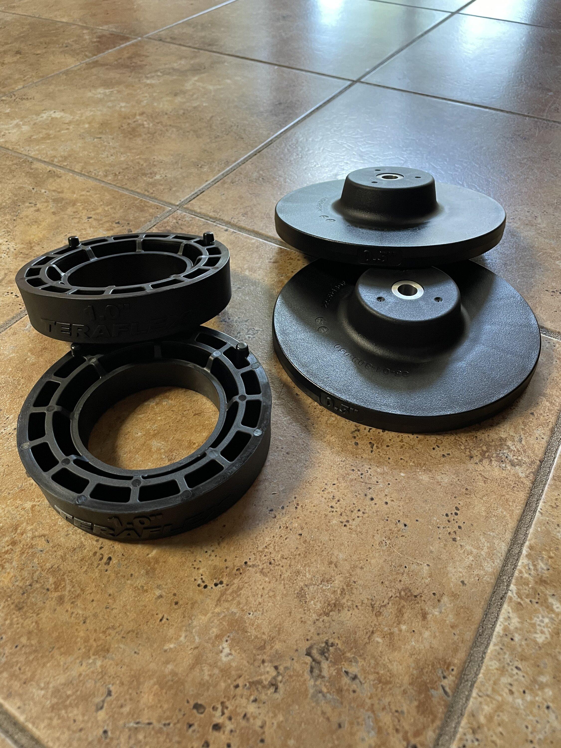 Jeep Gladiator Teraflex 1.5 Inch Front Leveling Kit BA443B1C-F4A4-48B6-86FB-3815F3E654EE