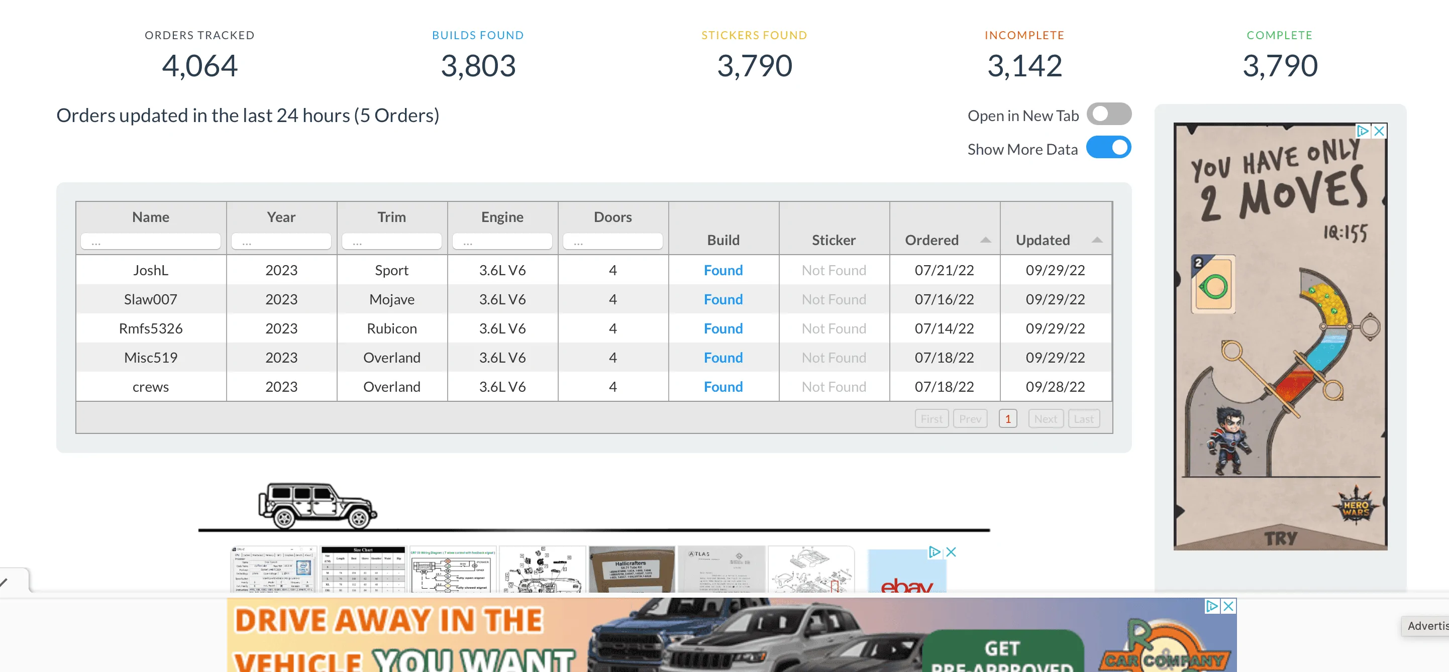 Jeep Gladiator 2023 Jeep Gladiator Order…What step are you in? Screen Shot 2022-09-29 at 8.58.55 PM