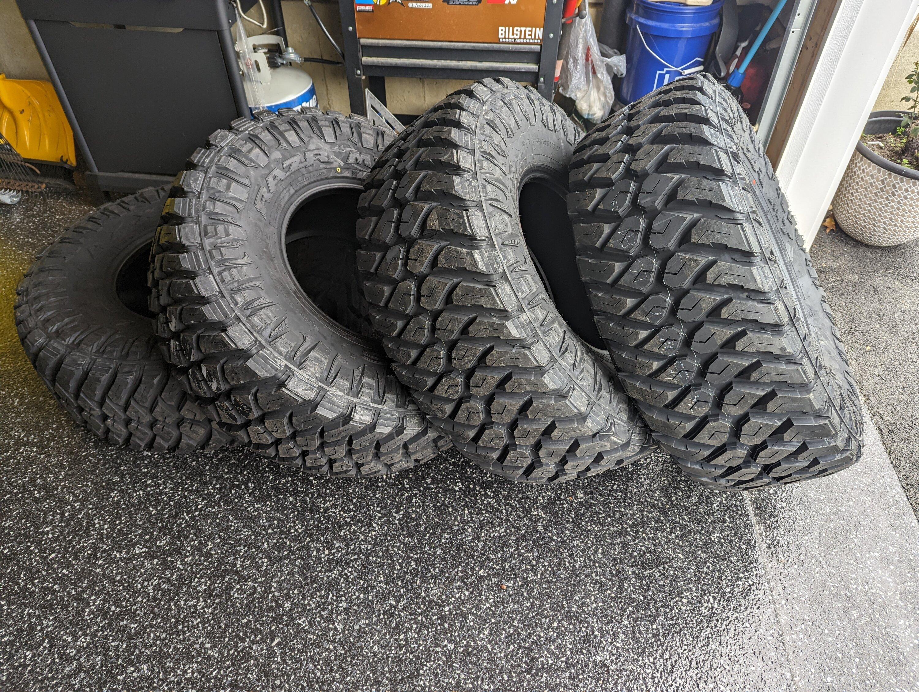 Jeep Gladiator Possible tire scam? maxxis razr mt PXL_20220930_162300096
