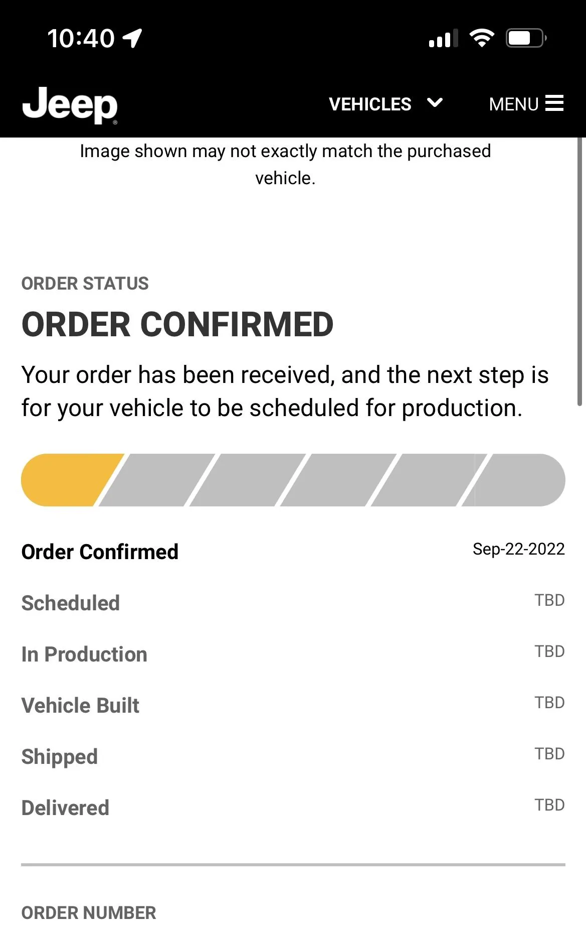 Jeep Gladiator 2023 Jeep Gladiator Order…What step are you in? 8768972E-7D46-428F-8013-9379DF50C3A1
