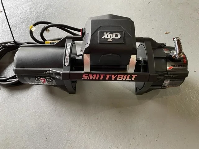 Jeep Gladiator Smittybilt X2O GEN2 10K Waterproof Wireless Winch with Synthetic Rope - 98510 IMG_5167