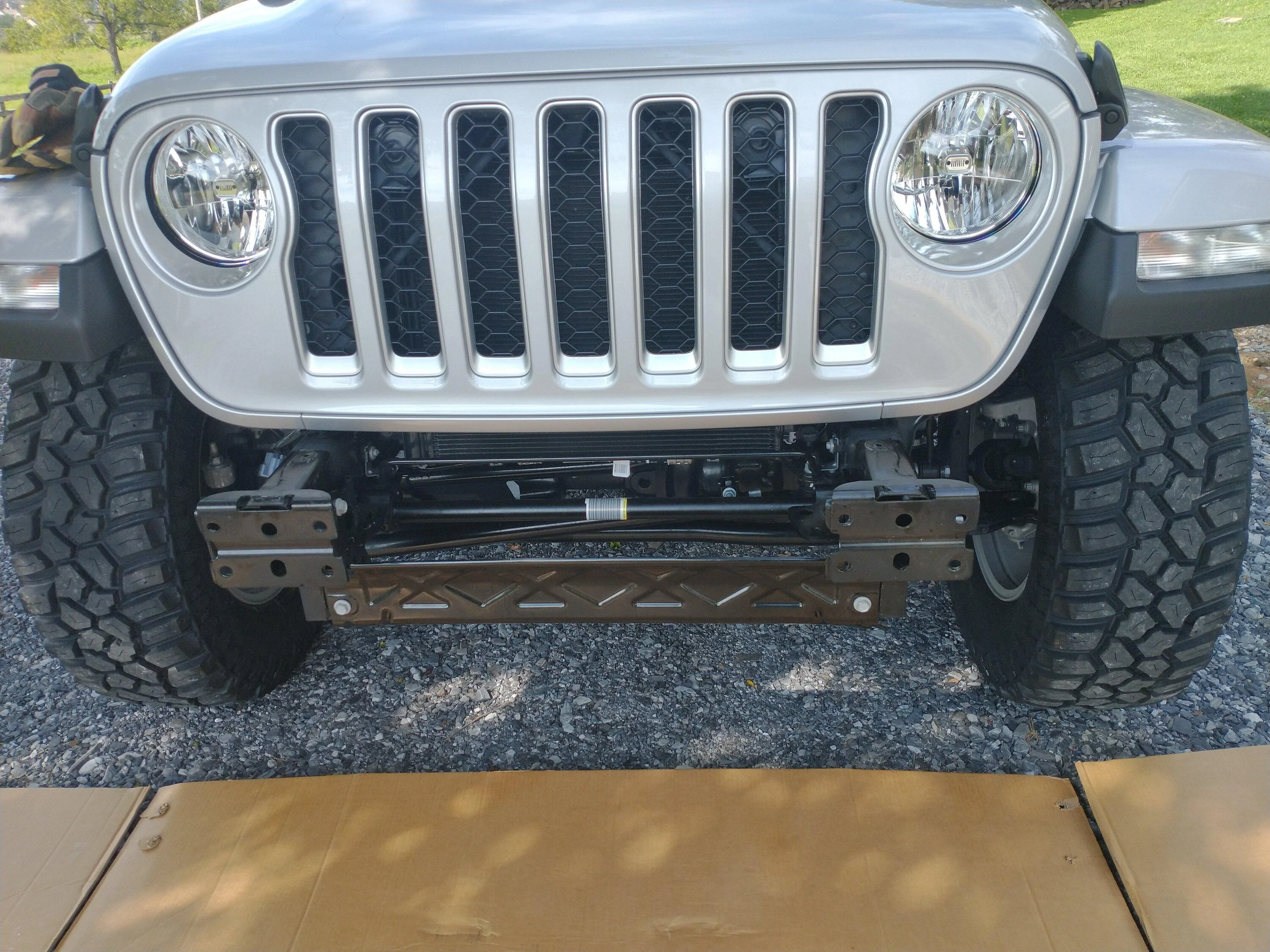 Jeep Gladiator 22' Overland grill billet silver IMG_20220819_165712775