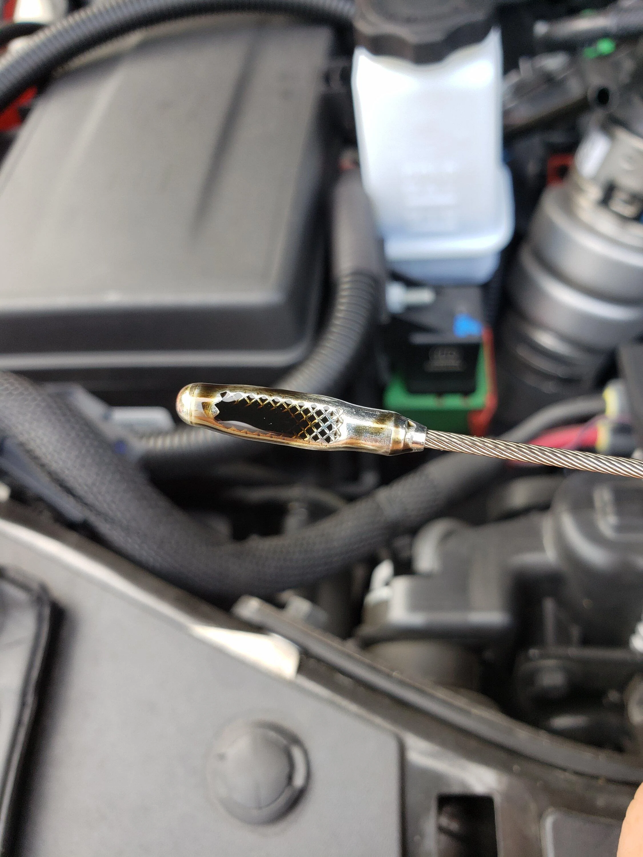 Jeep Gladiator Dipstick read is a pain... 20221001_105428
