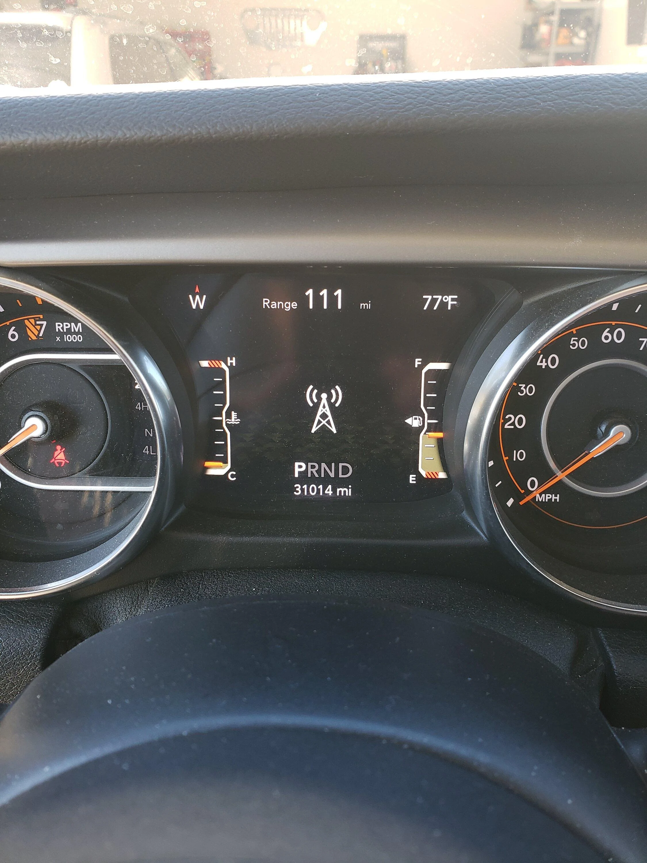 Jeep Gladiator Audio Screen On Instrument Cluster Not Displaying 20221001_112925
