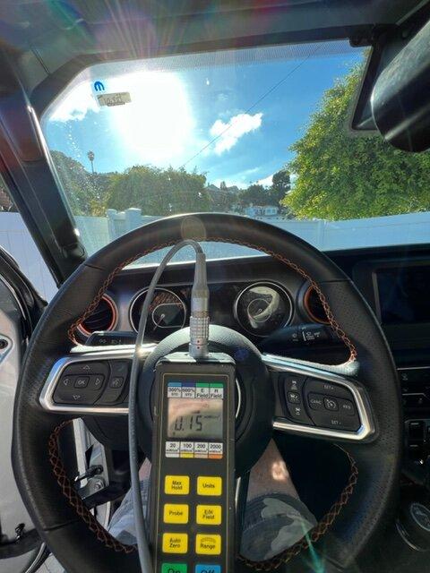 Jeep Gladiator GMRS / CB antenna locations - near A pillar or mid point on hood 1664670059067