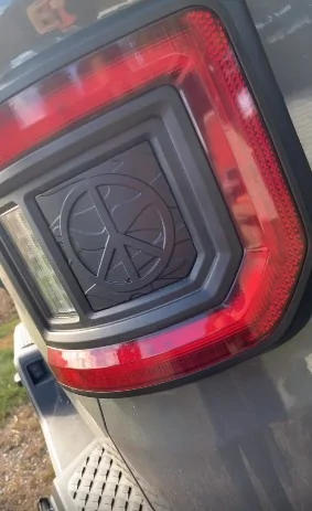 Jeep Gladiator ??  HD Designer replacement panels for Oracle Flush Mount Tail Lights! yugiobj