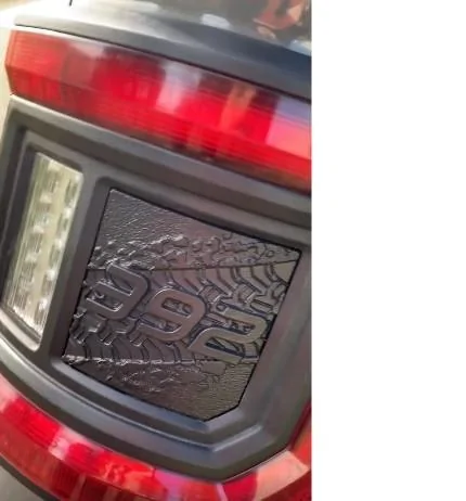 Jeep Gladiator ??  HD Designer replacement panels for Oracle Flush Mount Tail Lights! 546rfg