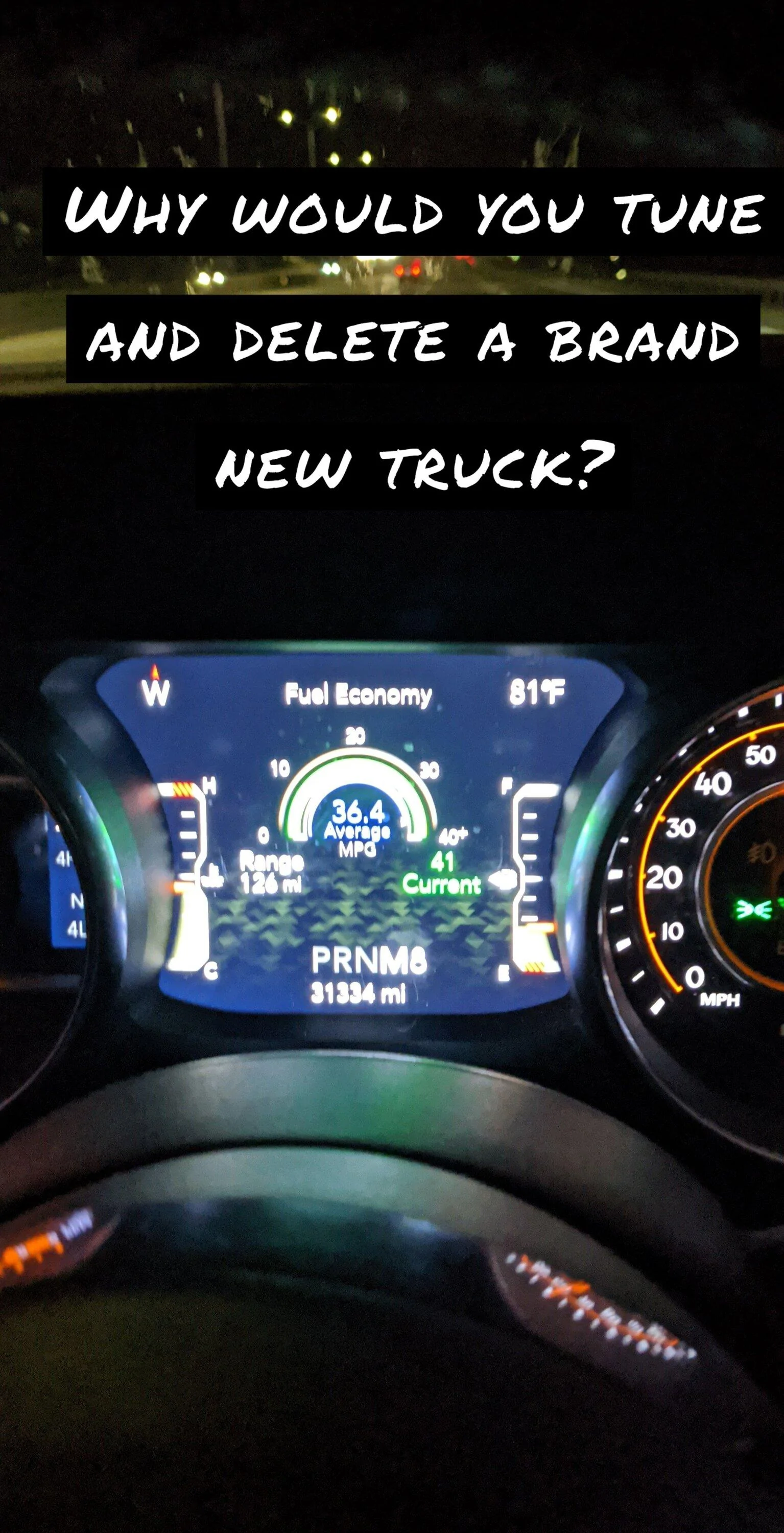 Jeep Gladiator Turbo lag? Snapchat-2109530599