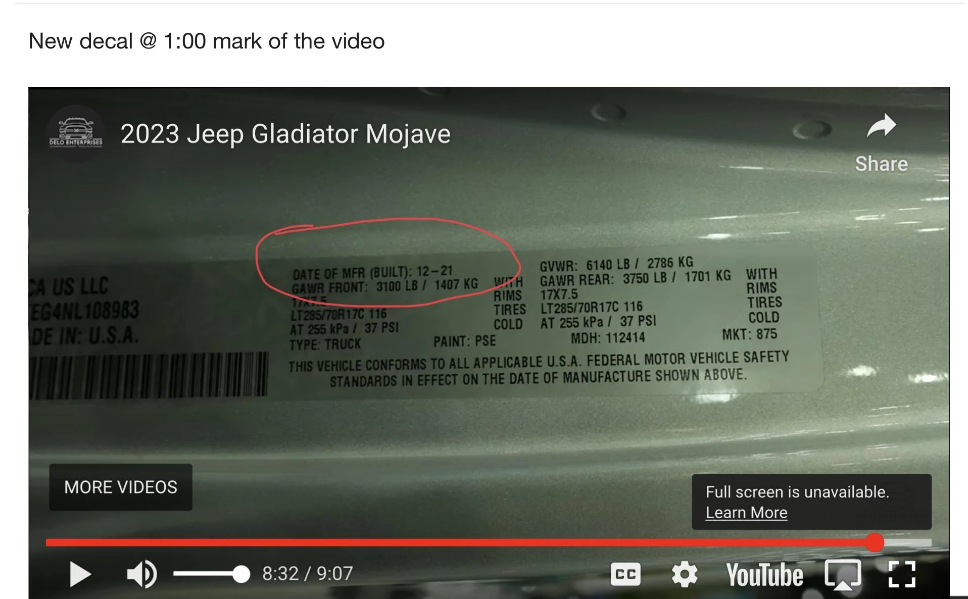 Jeep Gladiator 23' Gladiator American flag on each front fender? 817830A4-3651-4015-85BF-2A183AF28D73