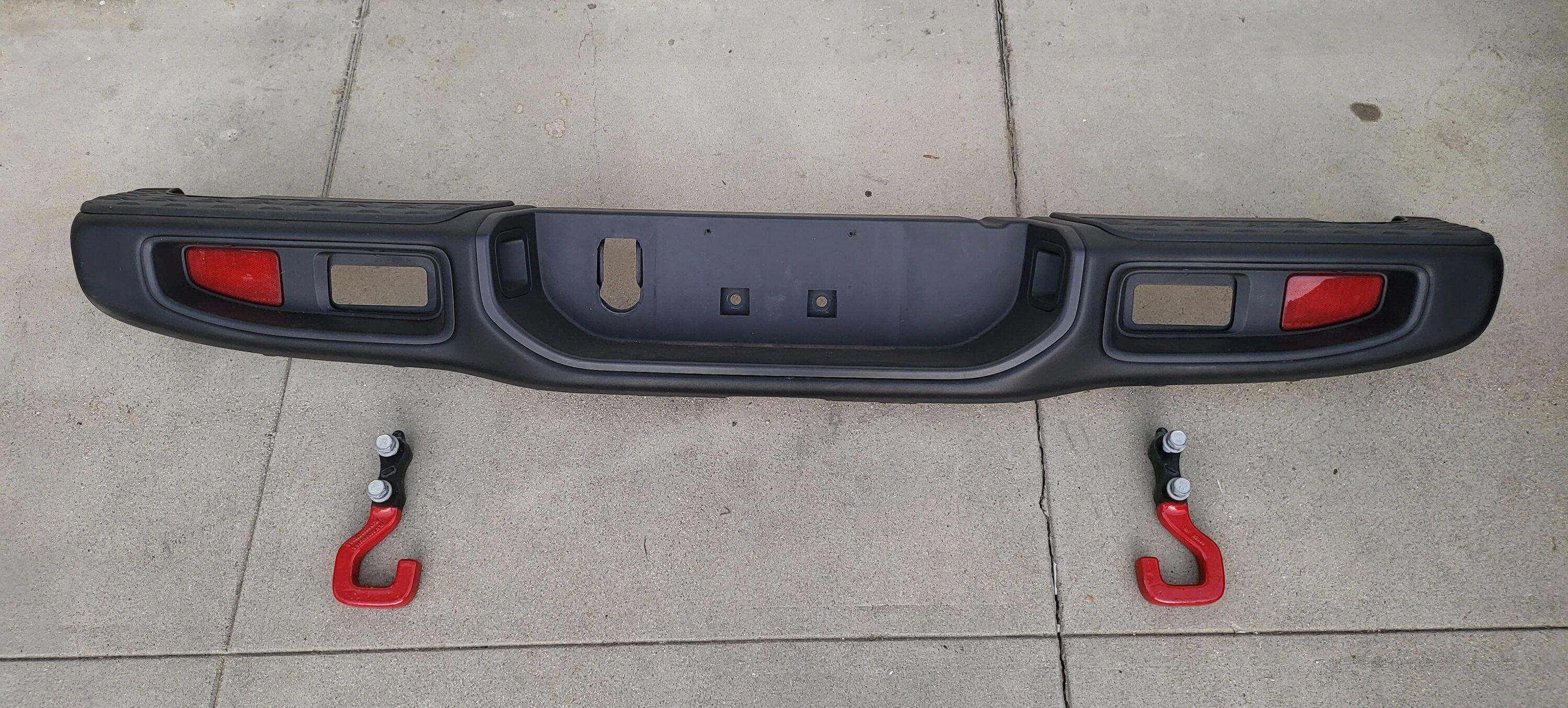 Jeep Gladiator Rubicon Steel Rear Bumper 20221005_182733