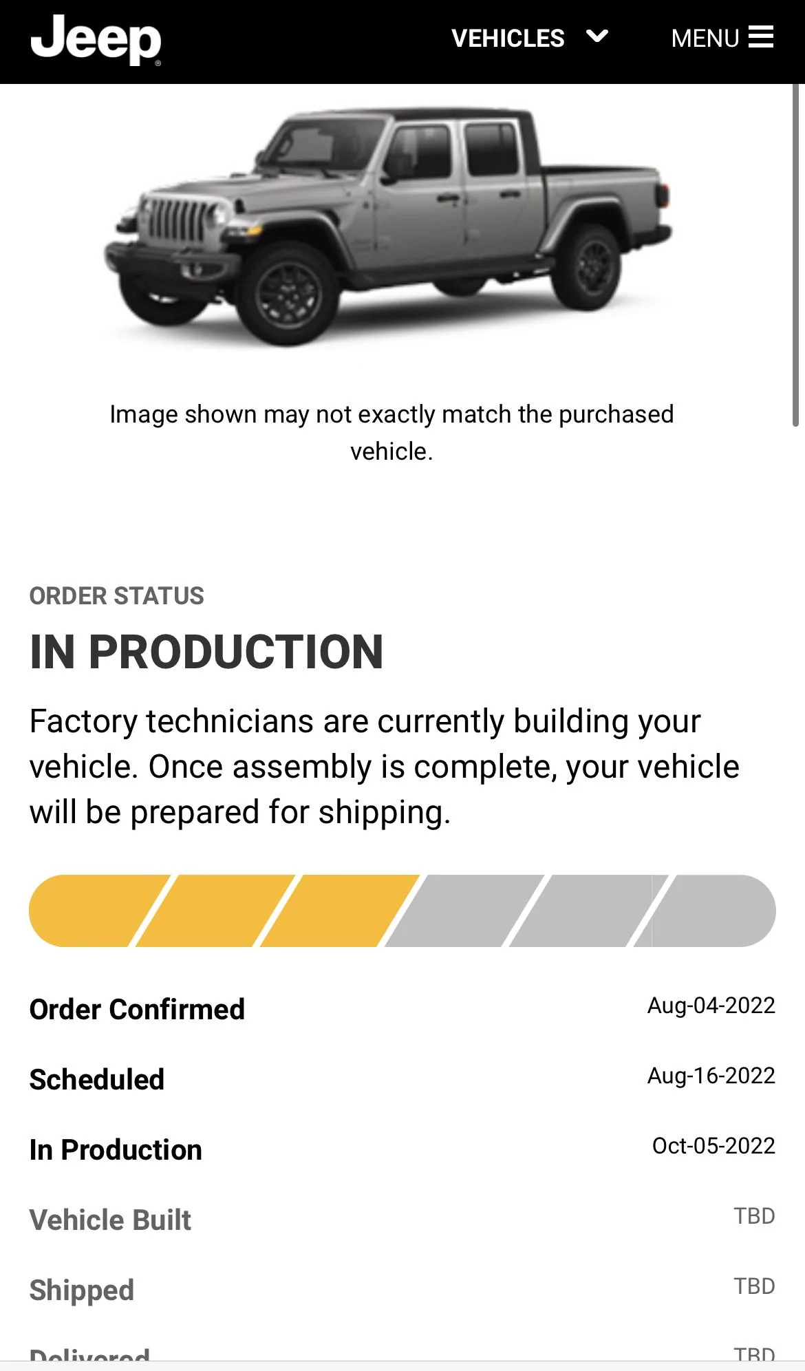 Jeep Gladiator 2023 Jeep Gladiator Order…What step are you in? DB5463B0-1C93-48E2-831F-A2886D21EFD6