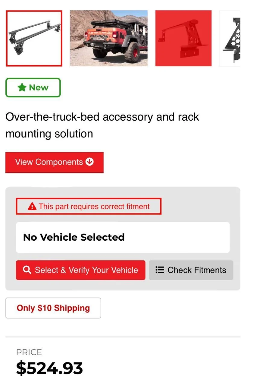 Jeep Gladiator Bed rack IMG_20221005_131307