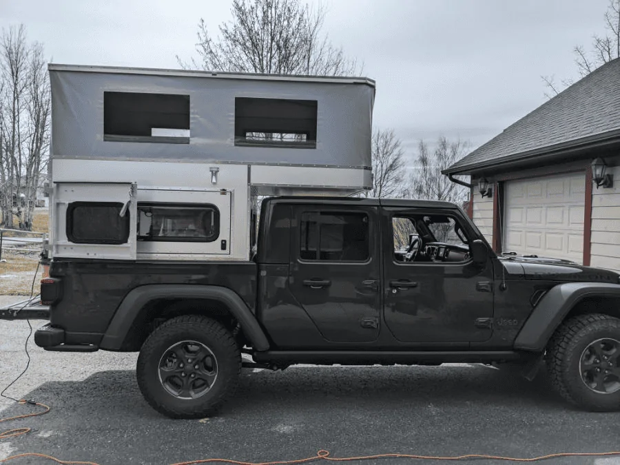 Jeep Gladiator Canopy Campers - a comparison of options 1665103701874