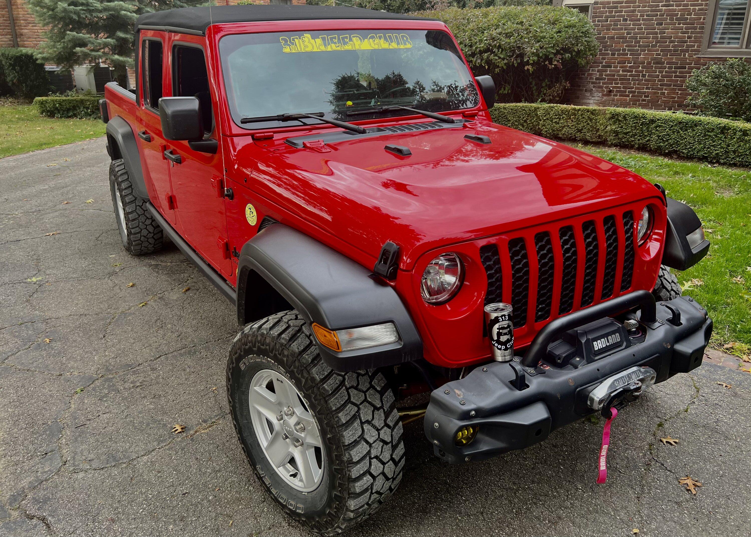 Jeep Gladiator FIRECRACKER RED Gladiator JT Club B9D19A23-FA50-4FB5-8A7A-3031C9454749