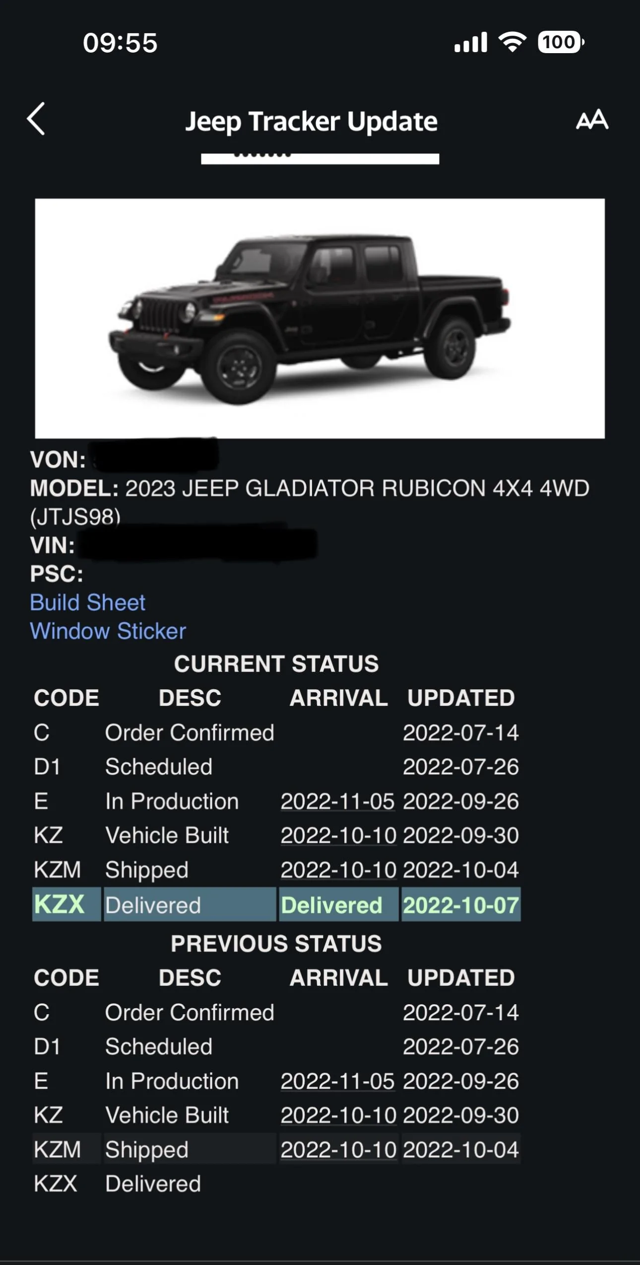 Jeep Gladiator 2023 Jeep Gladiator Order…What step are you in? 278445A6-5312-4623-9E10-03D573FD3264