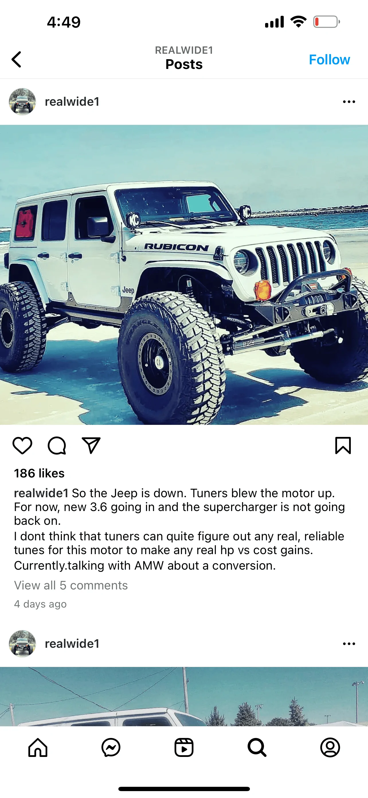 Jeep Gladiator May Be a New Choice Soon - Sprintex 78AC2E30-C3D4-4EA6-8778-078D1493474D