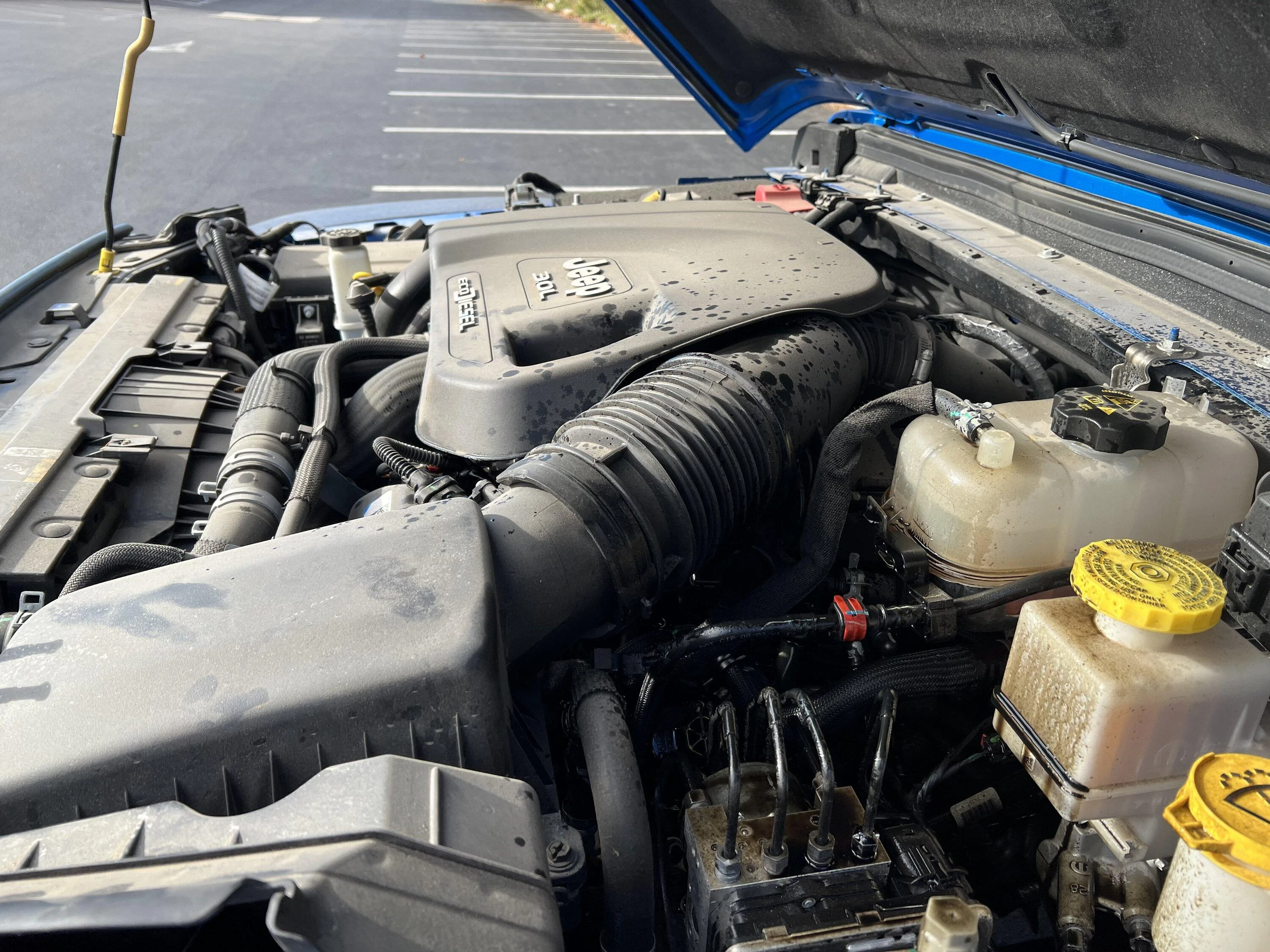Jeep Gladiator Catastrophic Oil Leak IMG_4208