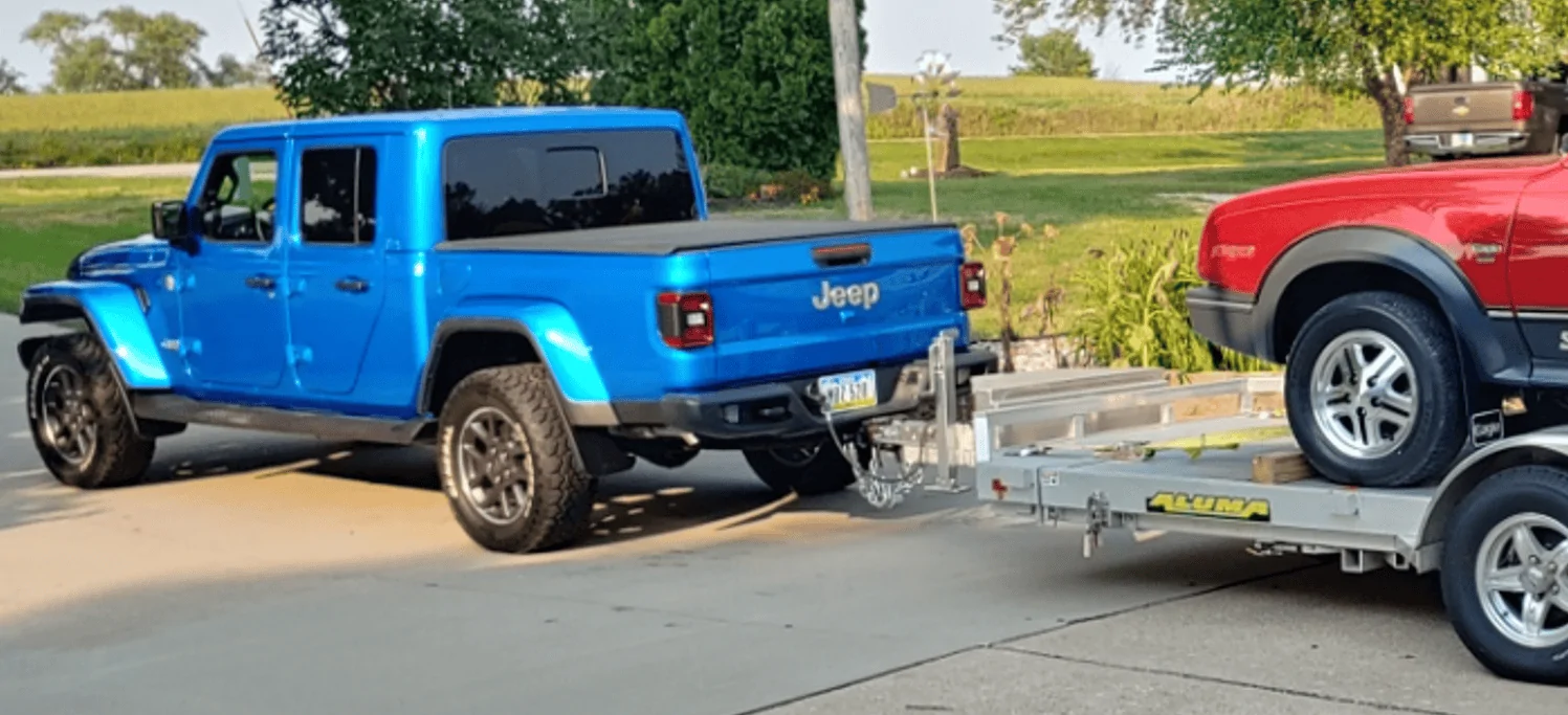 Jeep Gladiator Lets See Your Tow Set-up!  Ball/Mount/Drop Hitch/Weight Distribution 1665371595741