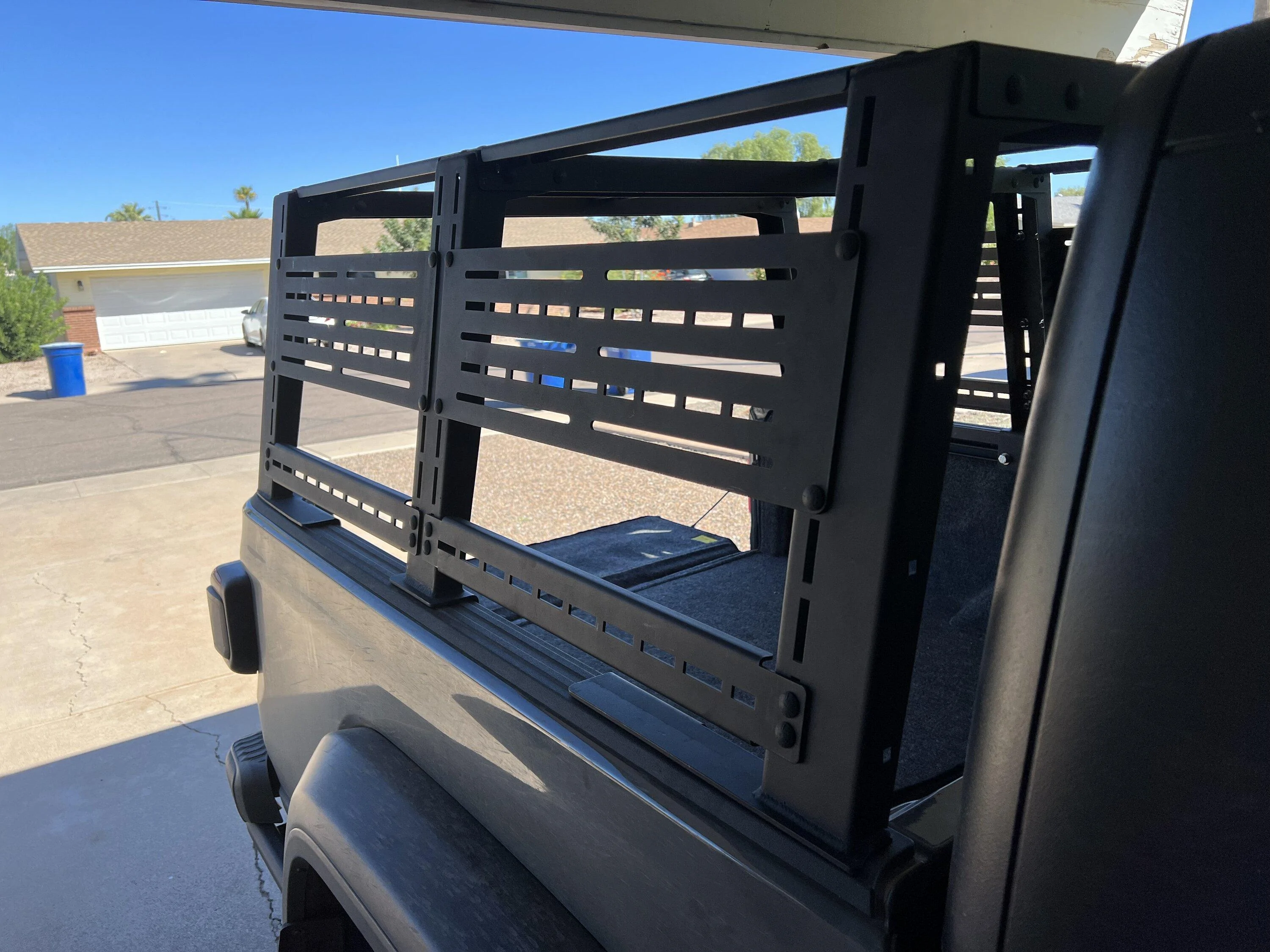 Jeep Gladiator Rebel Off Road XPLOR Rack Install + Dog Box Project IMG_2562