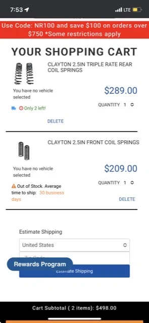 Jeep Gladiator Clayton Off-Road Overland Plus 2.5” Lift Springs For Jeep Gladiator, Triple Rate! 6A5E410A-66B6-4A5A-A00A-467A5818842A