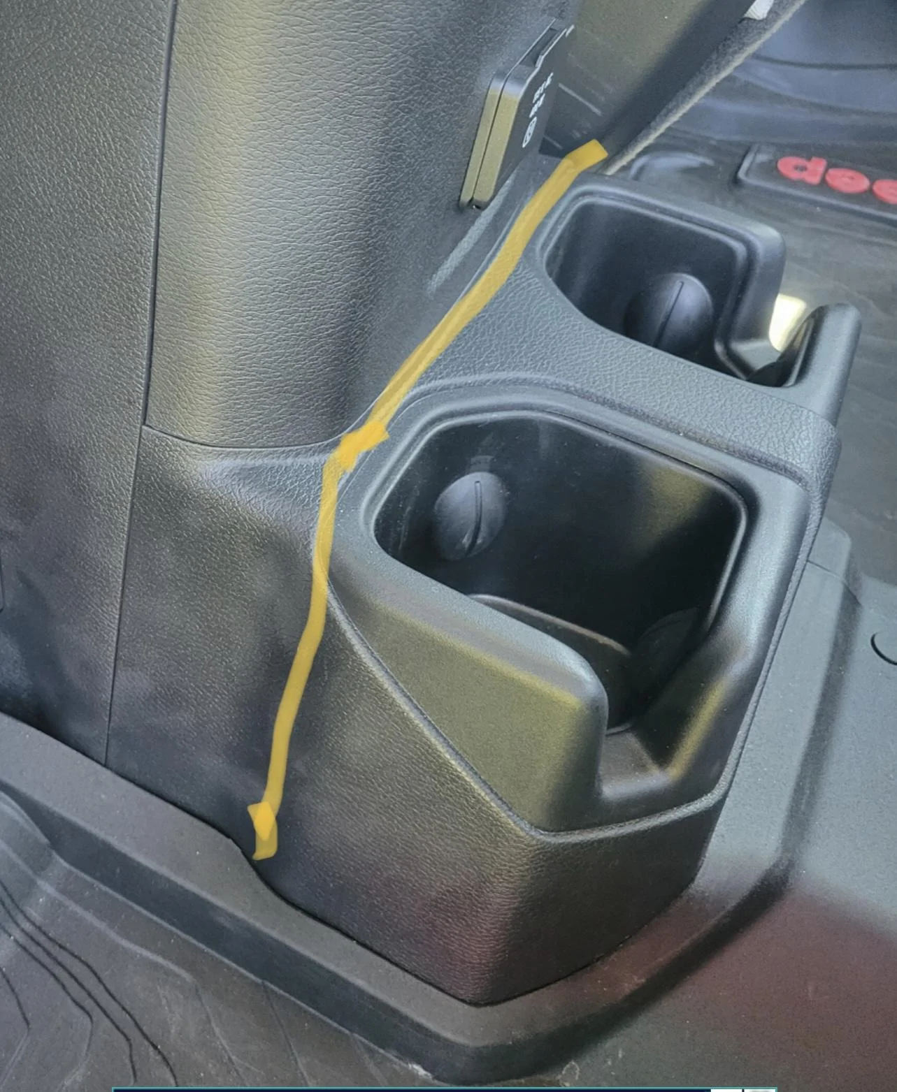 Jeep Gladiator Cup holder is in the way! Anyone removed their cup holder to gain foot space? C603F720-2E5E-4B90-86D2-E202C9F068FB