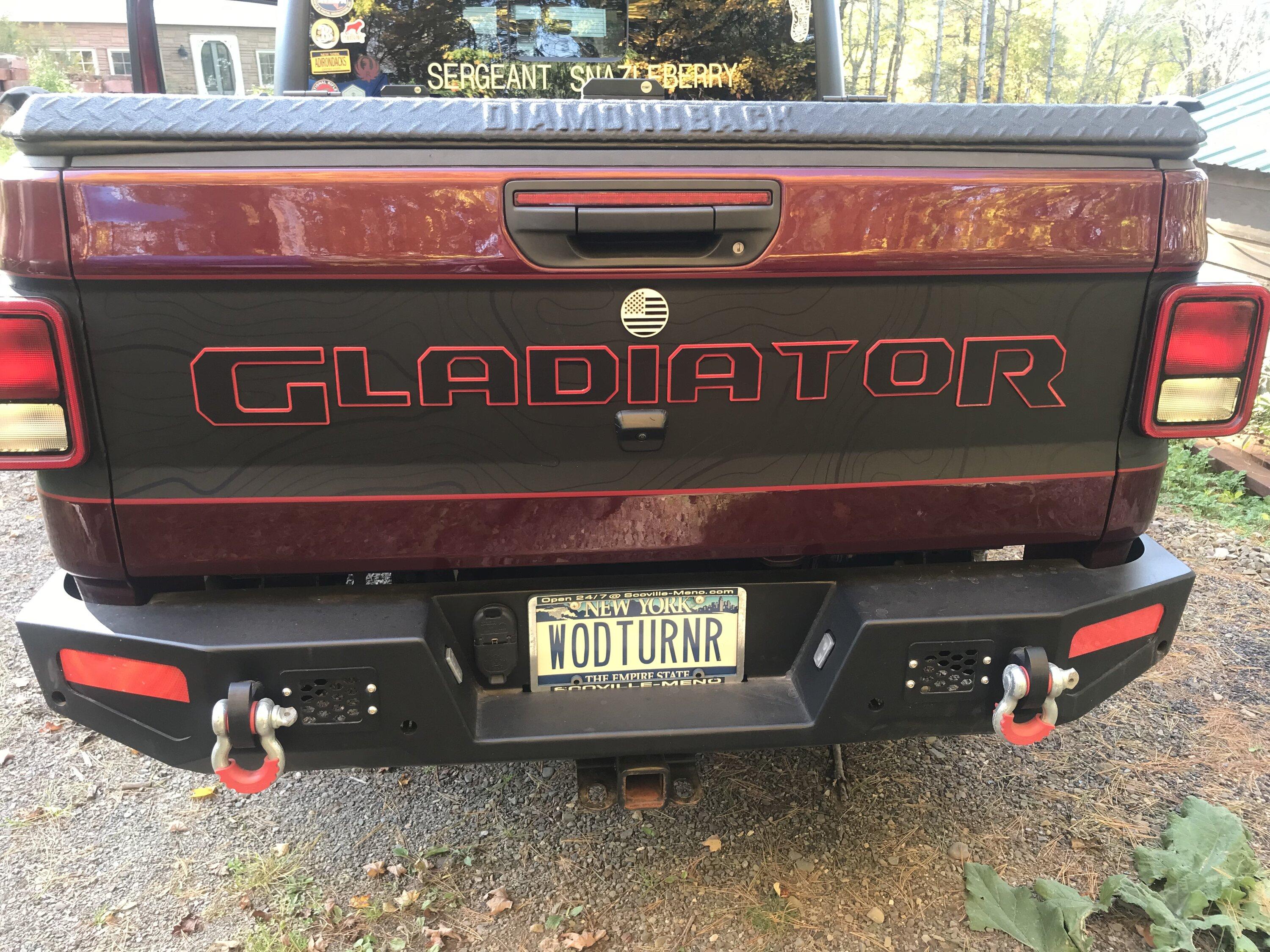 Jeep Gladiator The last Gladiator Tailgate Badge You Will Ever Need! 88DF5E61-6414-4C95-A178-7DA72958EF5F