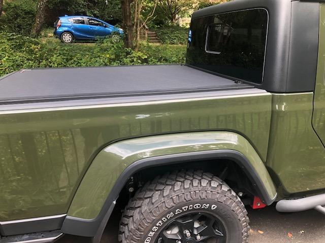 Jeep Gladiator 2021 Sarge Green Willys mostly stock "build" ubhLx9T