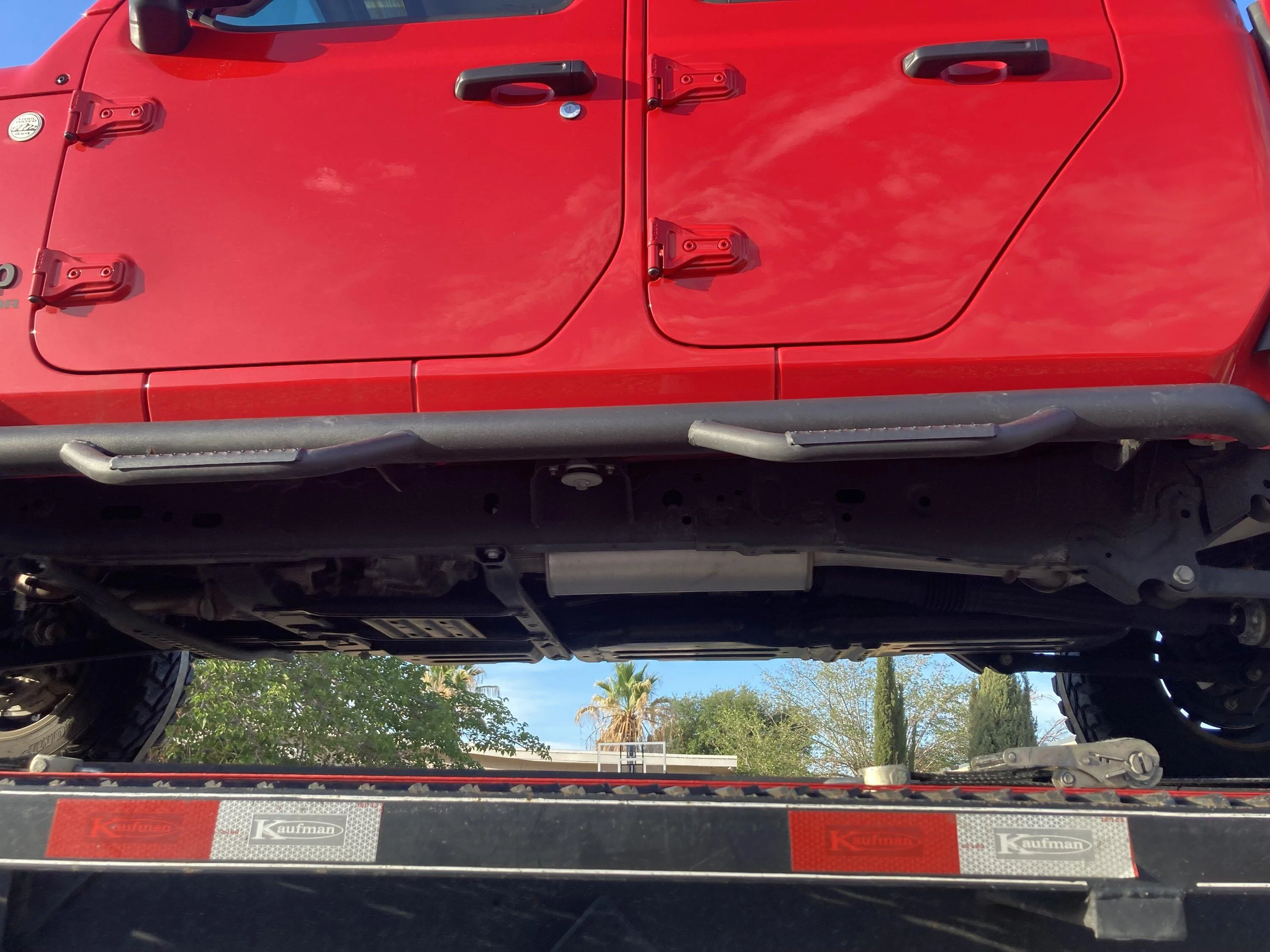 Jeep Gladiator Calling owners of the following sliders:  RockHard 4x4, RockyRoad, Ace Engineering, White Knuckle, and Expedition One $1200+/- budget IMG_3917