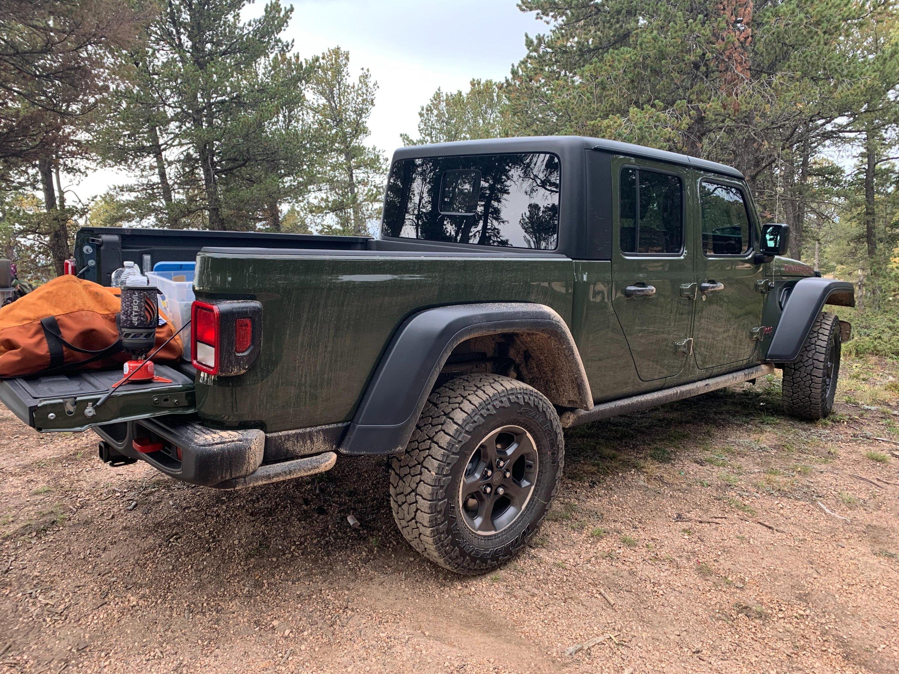 Jeep Gladiator The Nameless One Stock Campin