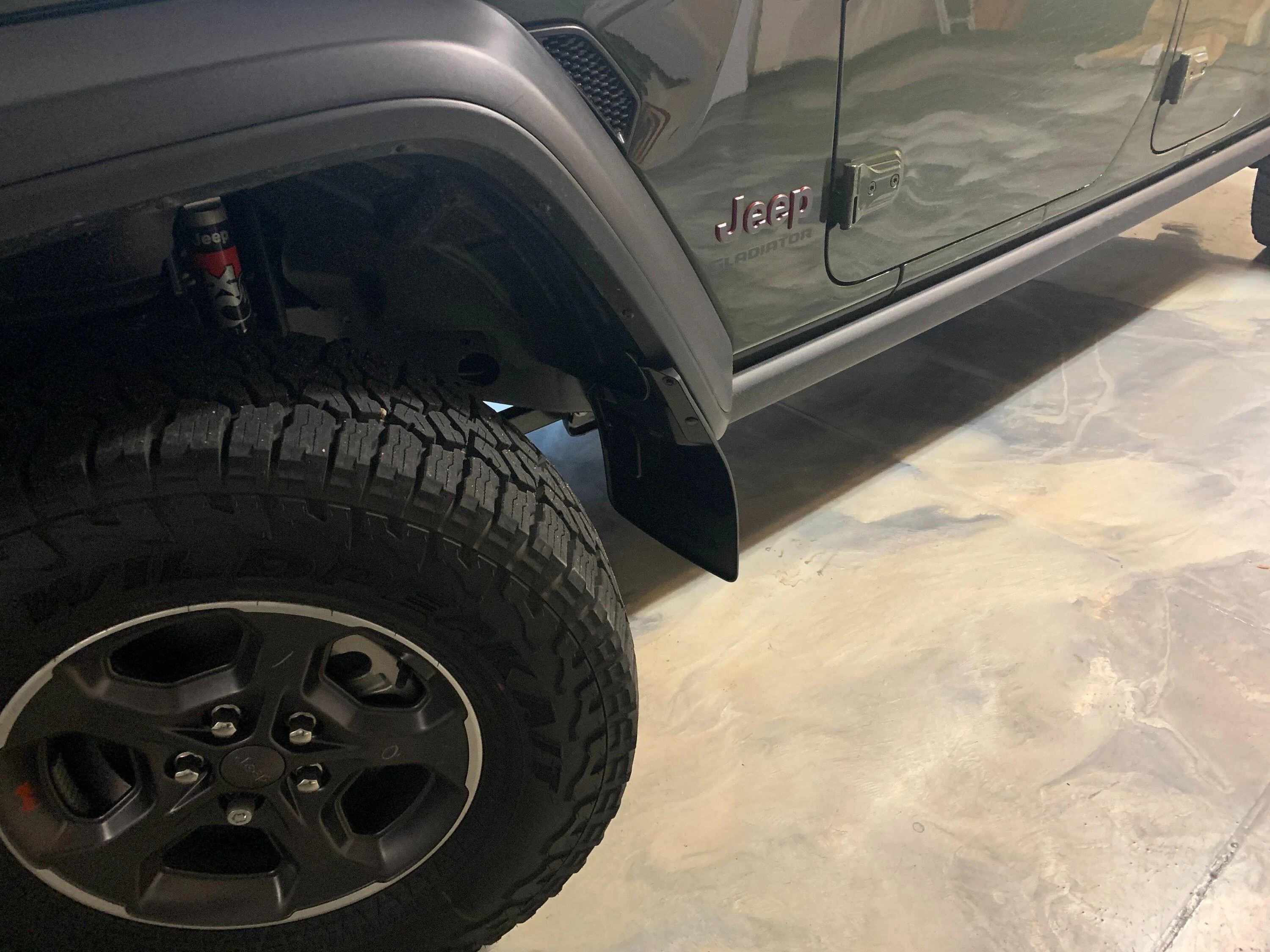 Jeep Gladiator The Nameless One WeatherTech Flaps