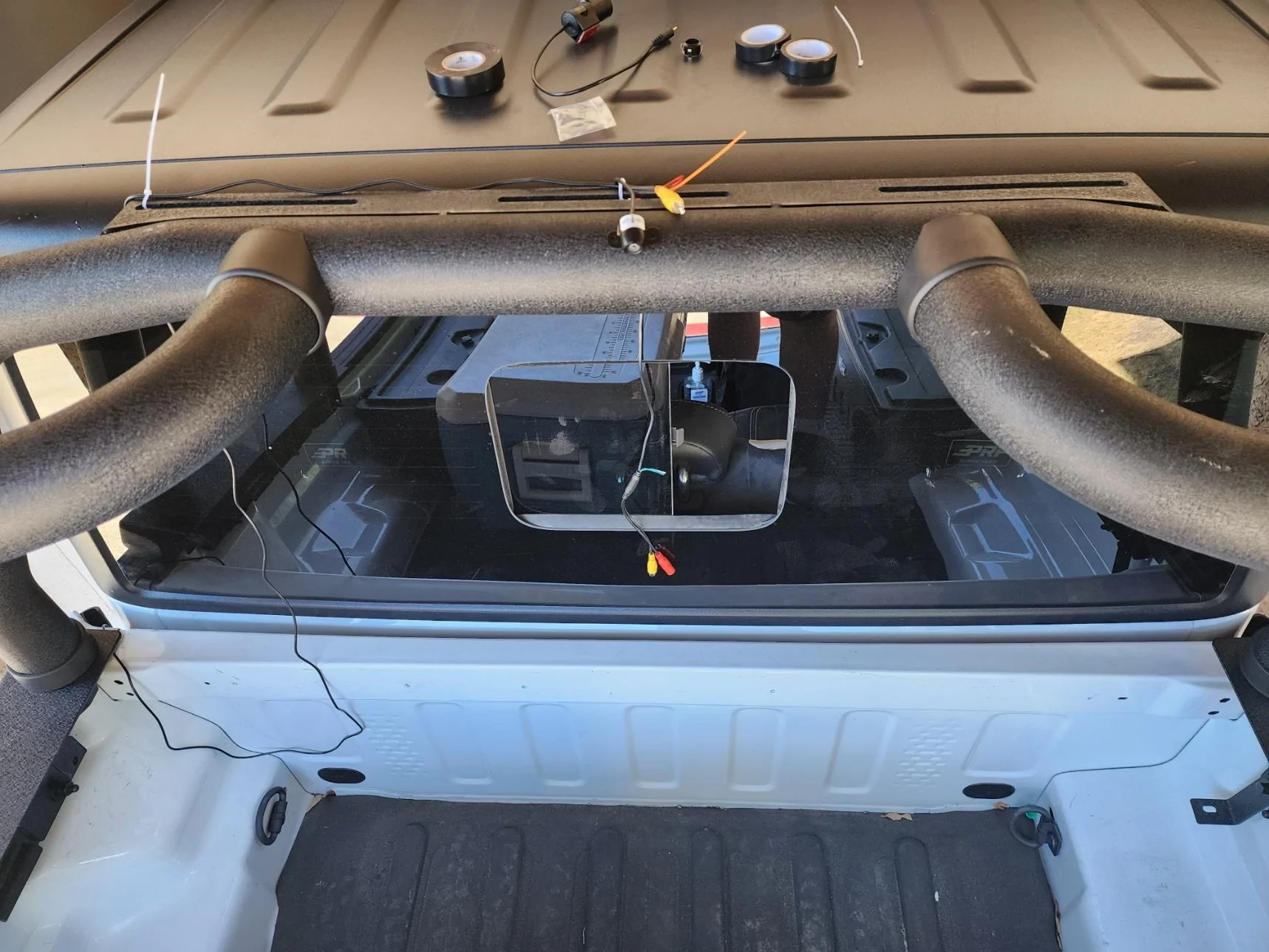 Jeep Gladiator Cargo Cam wiring help w/Tygr sport bar 20221013_132900