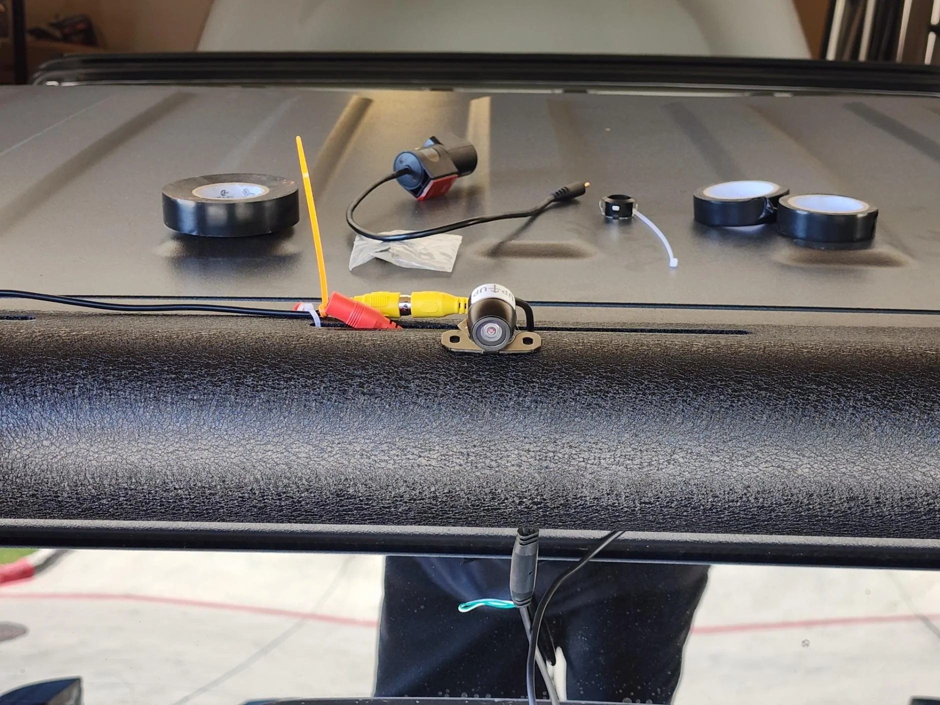 Jeep Gladiator Cargo Cam wiring help w/Tygr sport bar 20221013_133108