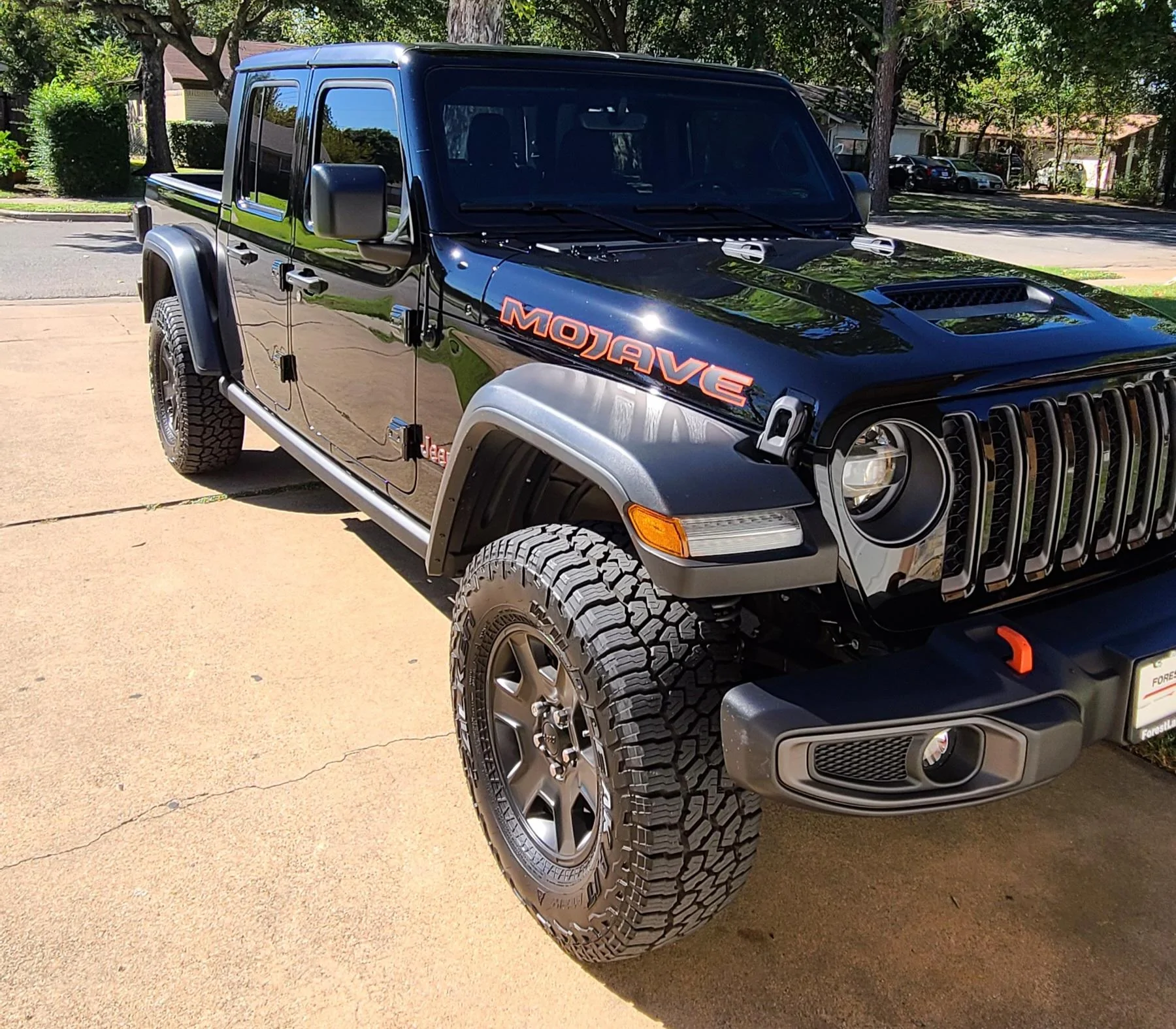 Jeep Gladiator OEM Rock Rails - $100 20211016_111227