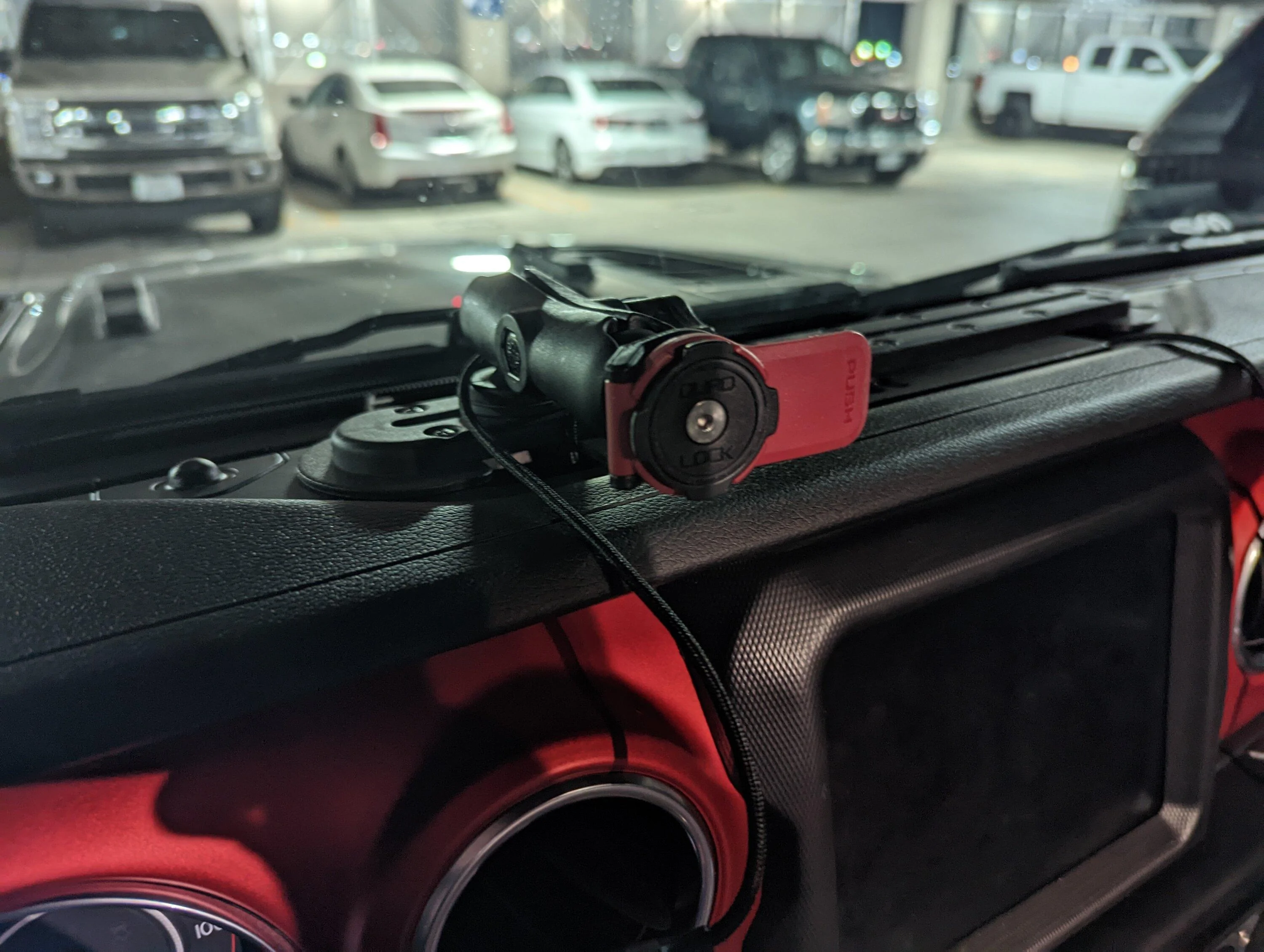 Jeep Gladiator Opinions on the Quad Lock line of phone holders PXL_20221014_033115070