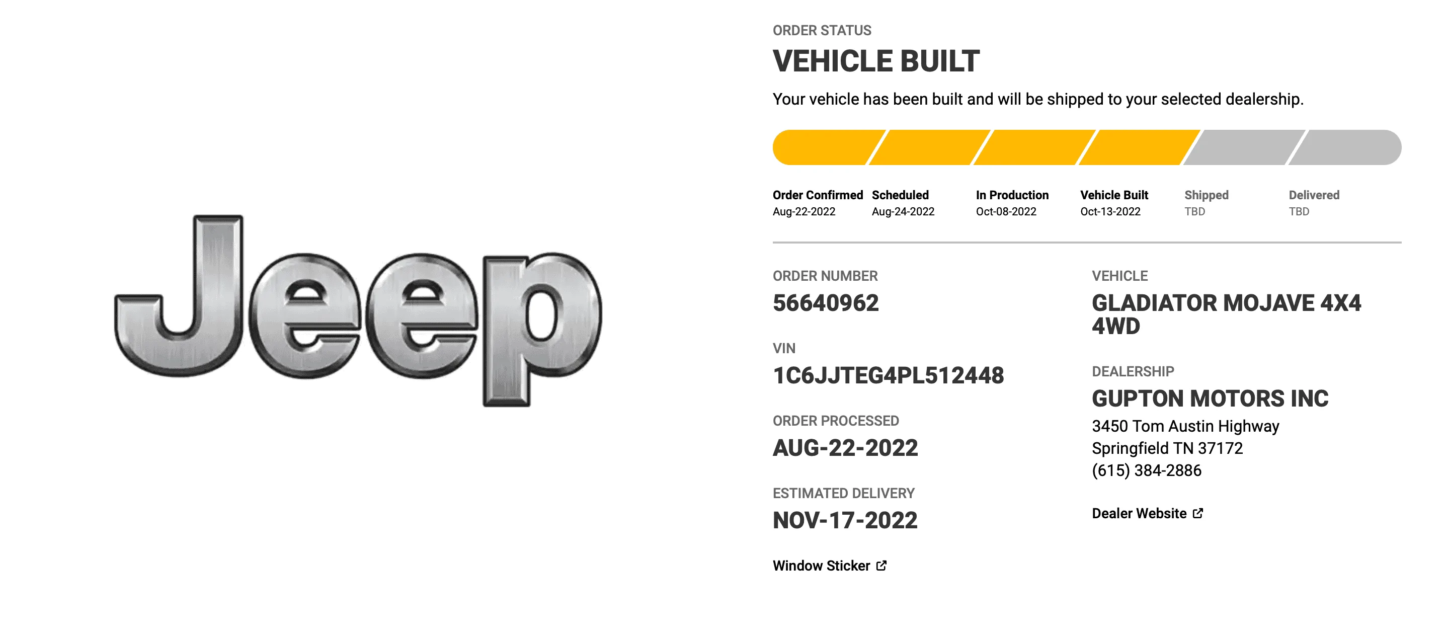 Jeep Gladiator Recent Rubicon/Mojave Deliveres, What shocks do you have? Screen Shot 2022-10-14 at 11.06.57 AM